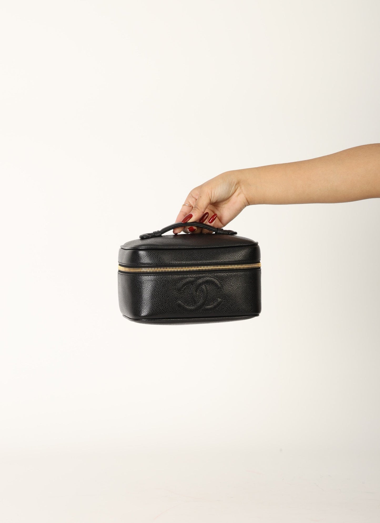 Chanel 1994 Caviar Vanity Case