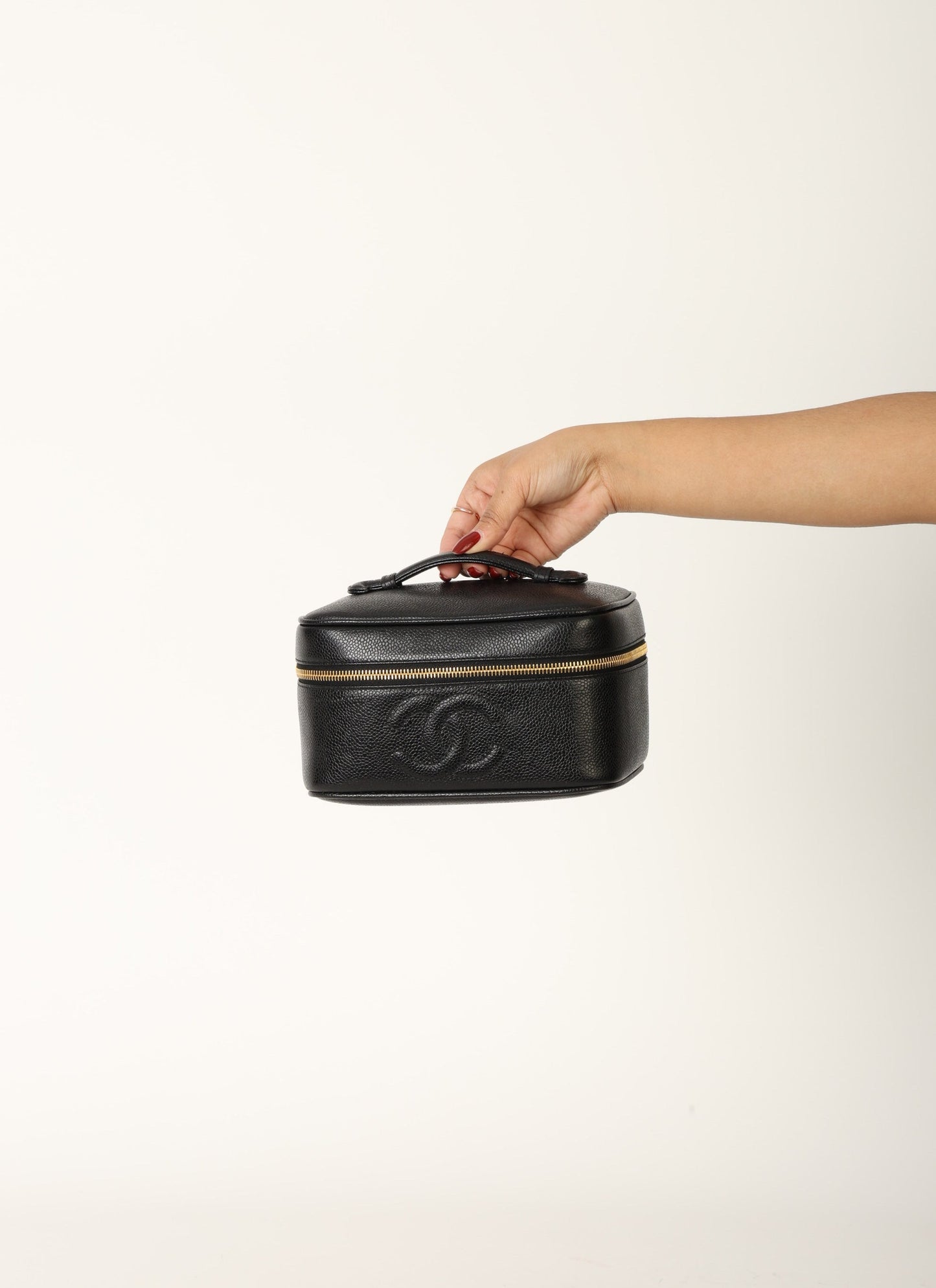Chanel 1994 Caviar Vanity Case