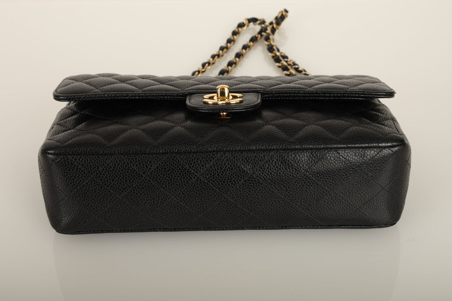 Chanel 2004 Caviar Medium Double Flap