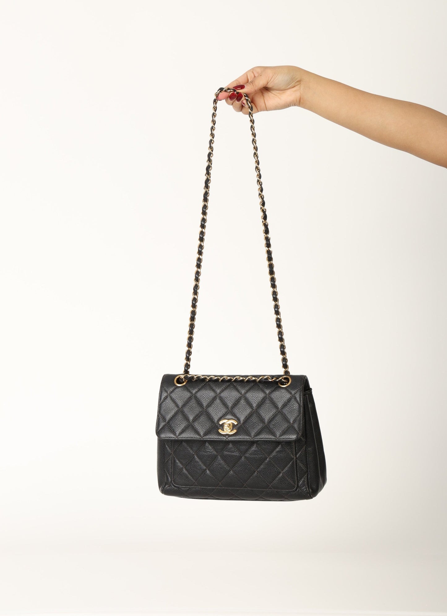 Chanel 2000 Caviar Single Flap