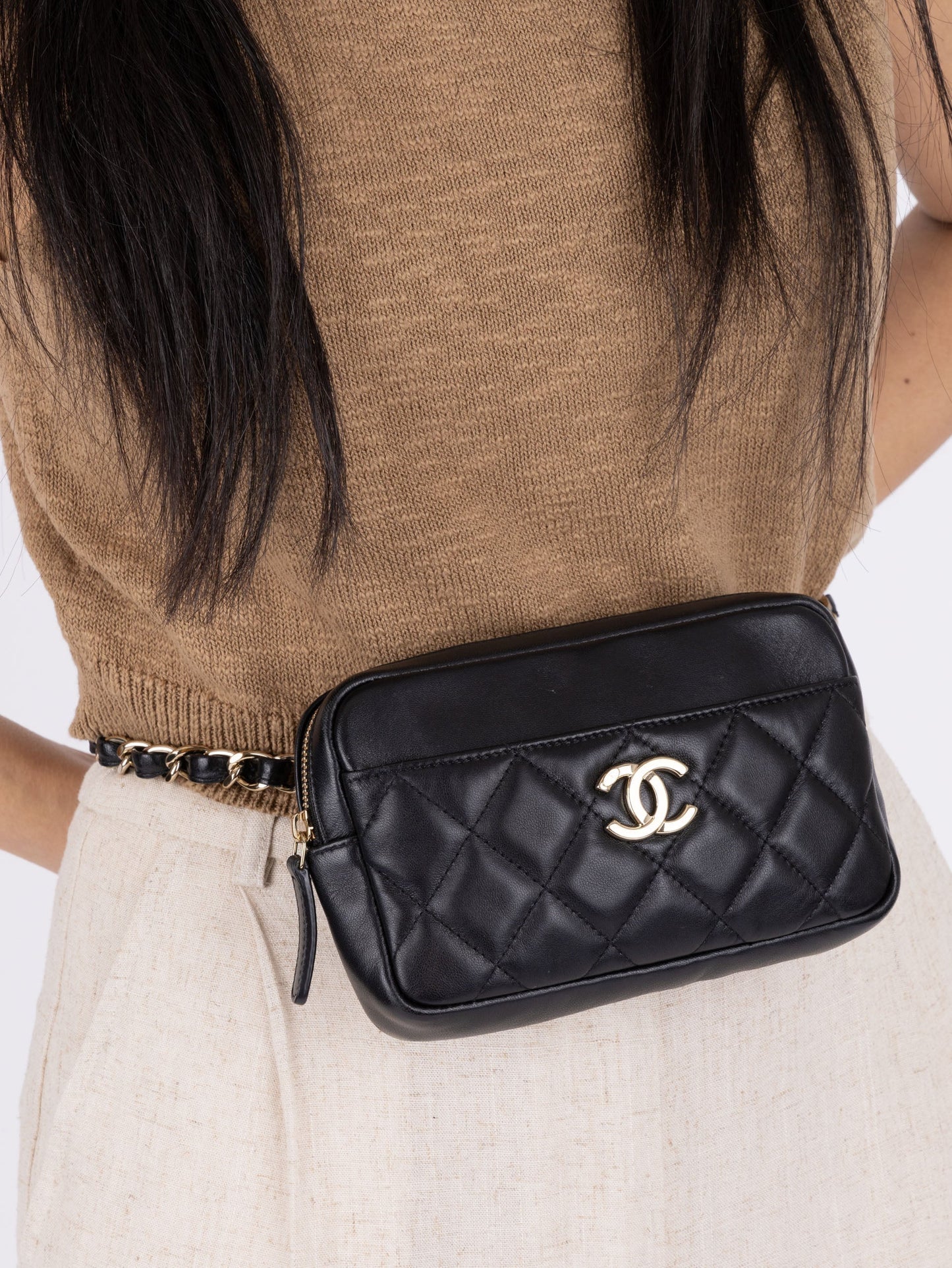 Chanel 2019 Lambskin Belt Bag
