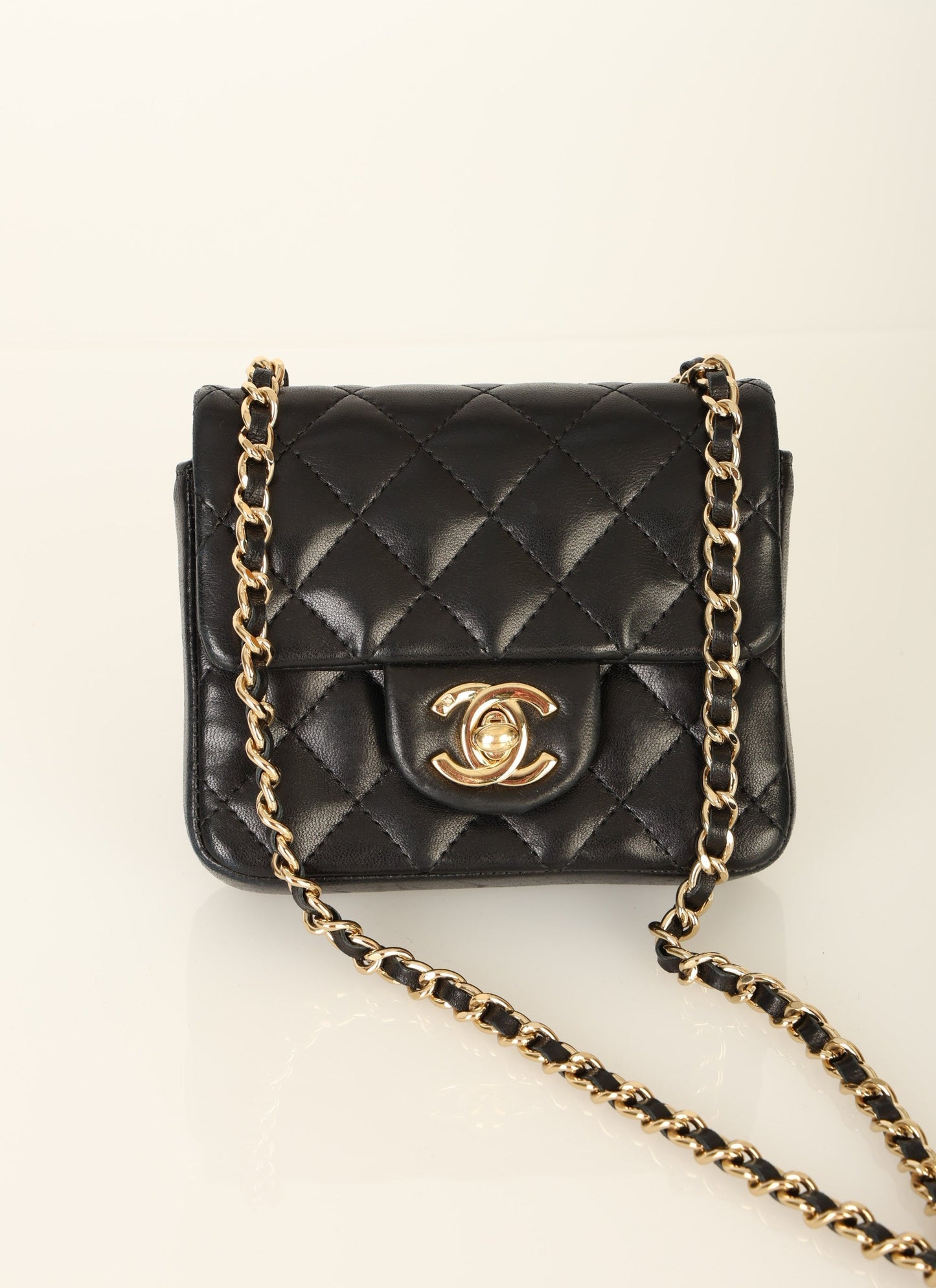 Chanel 2005 Lambskin Nano Square Flap