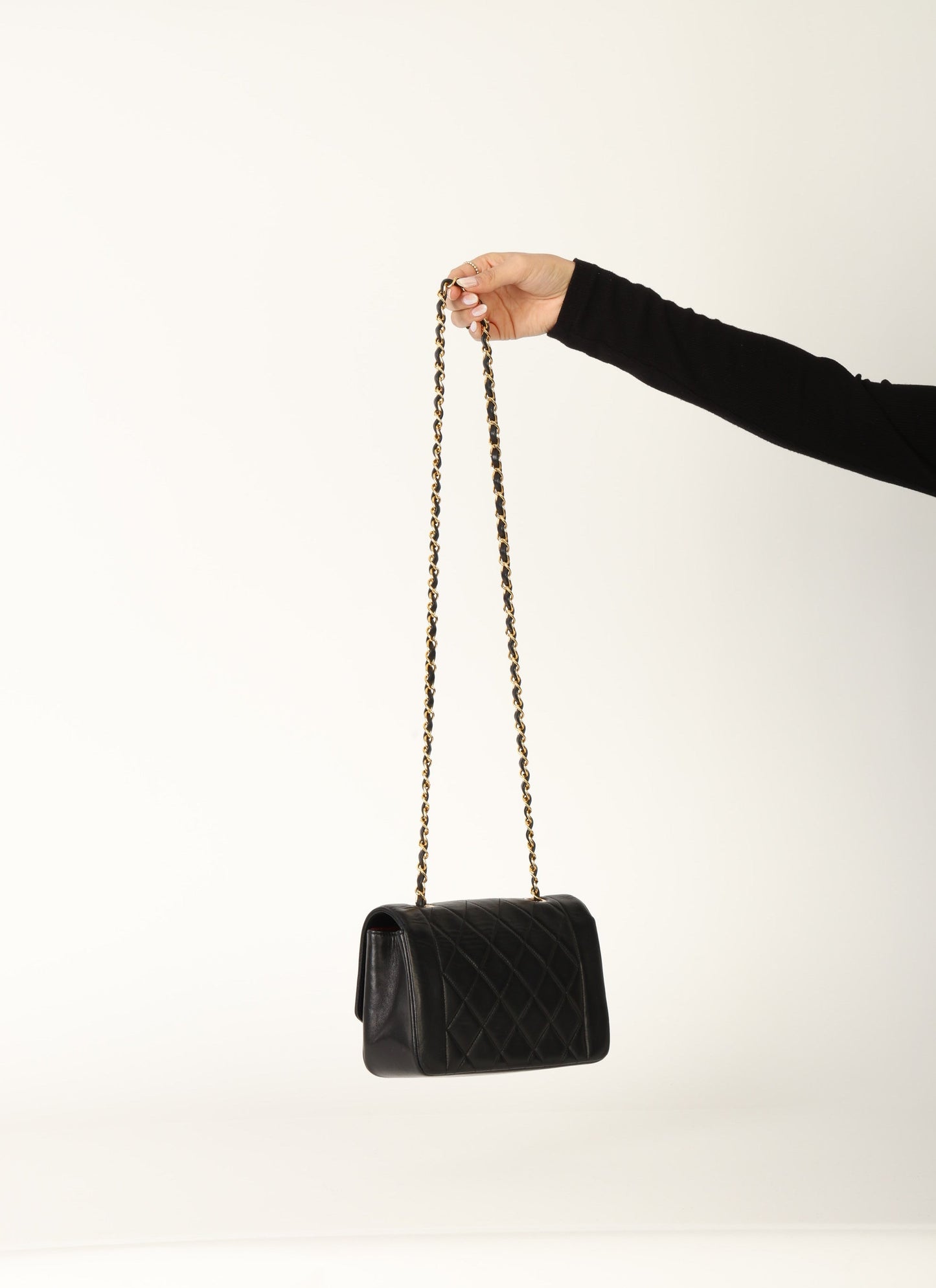 Chanel 1991 Lambskin Diana Flap Bag