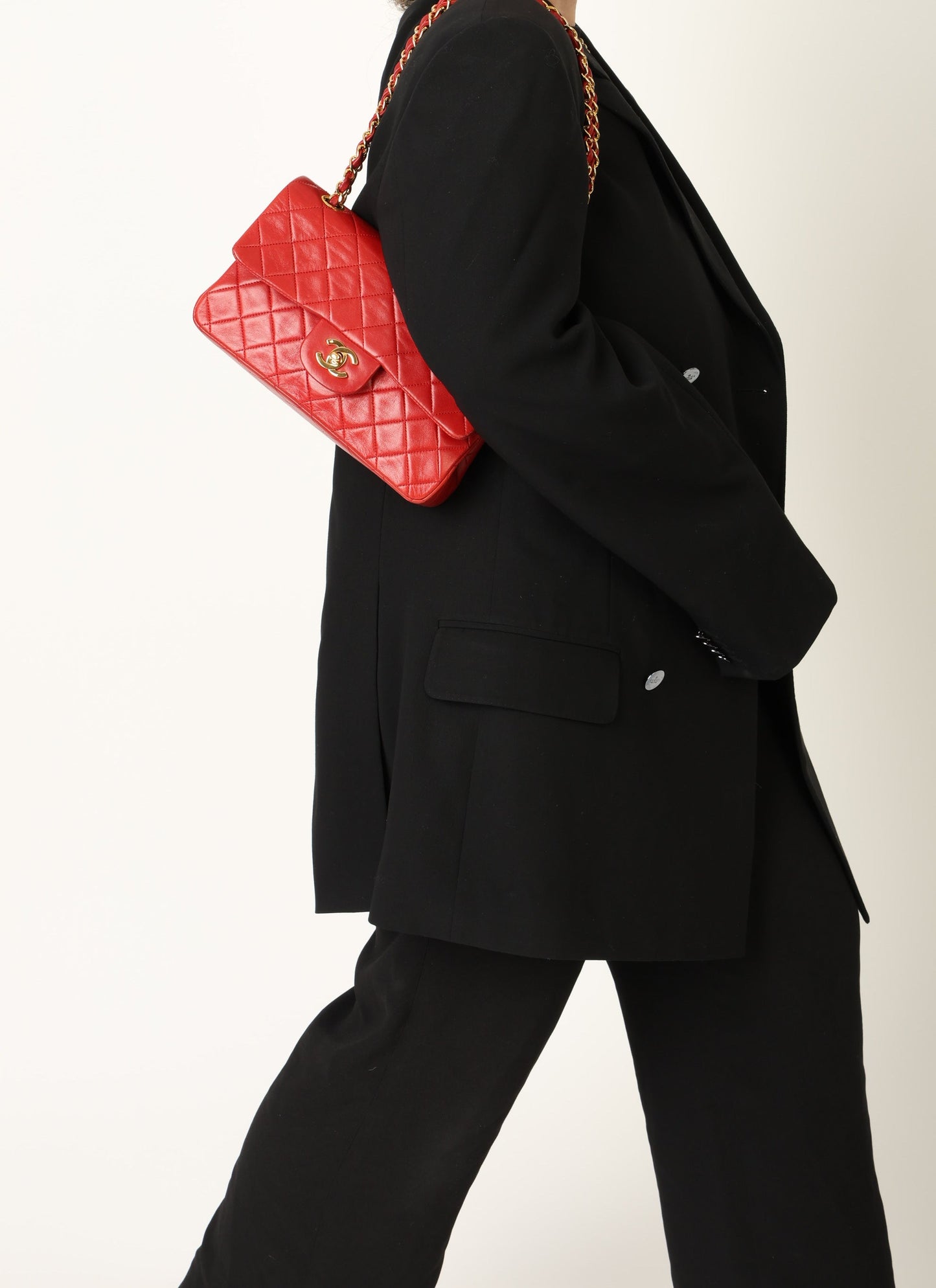 Chanel 1989 Lambskin Small Double Flap