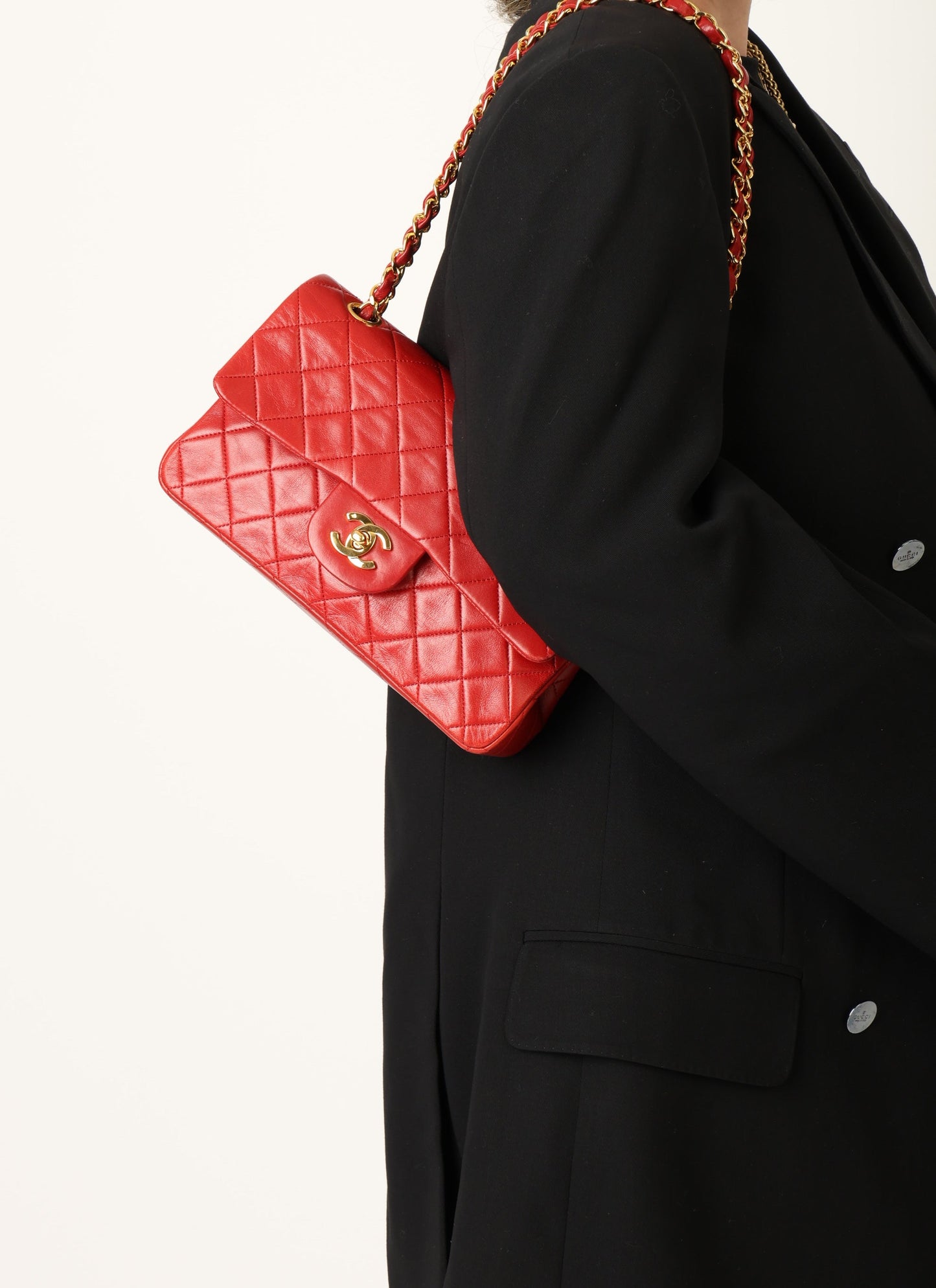 Chanel 1989 Lambskin Small Double Flap