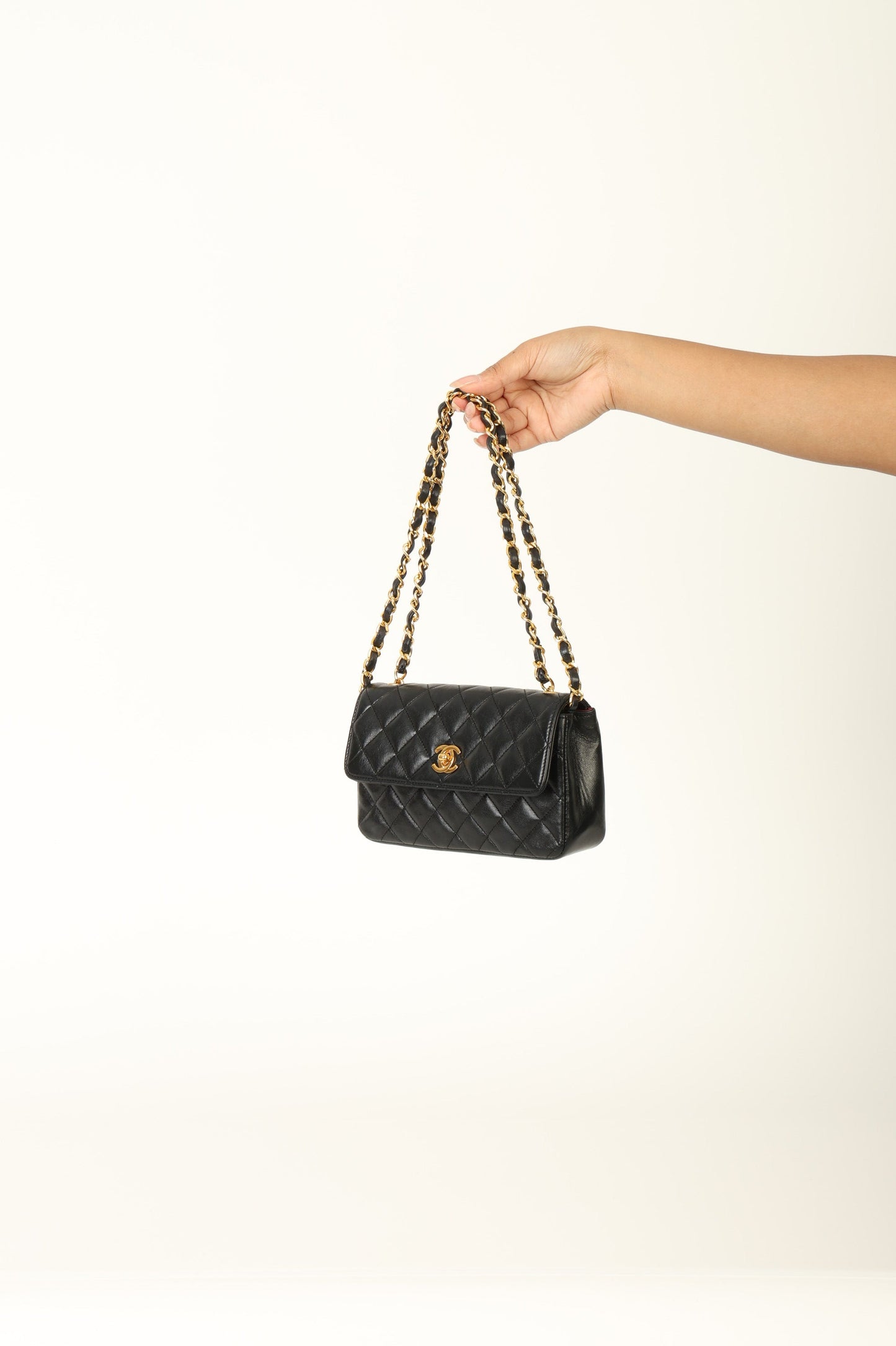 Chanel 1989 Lambskin Mini Flap Bag