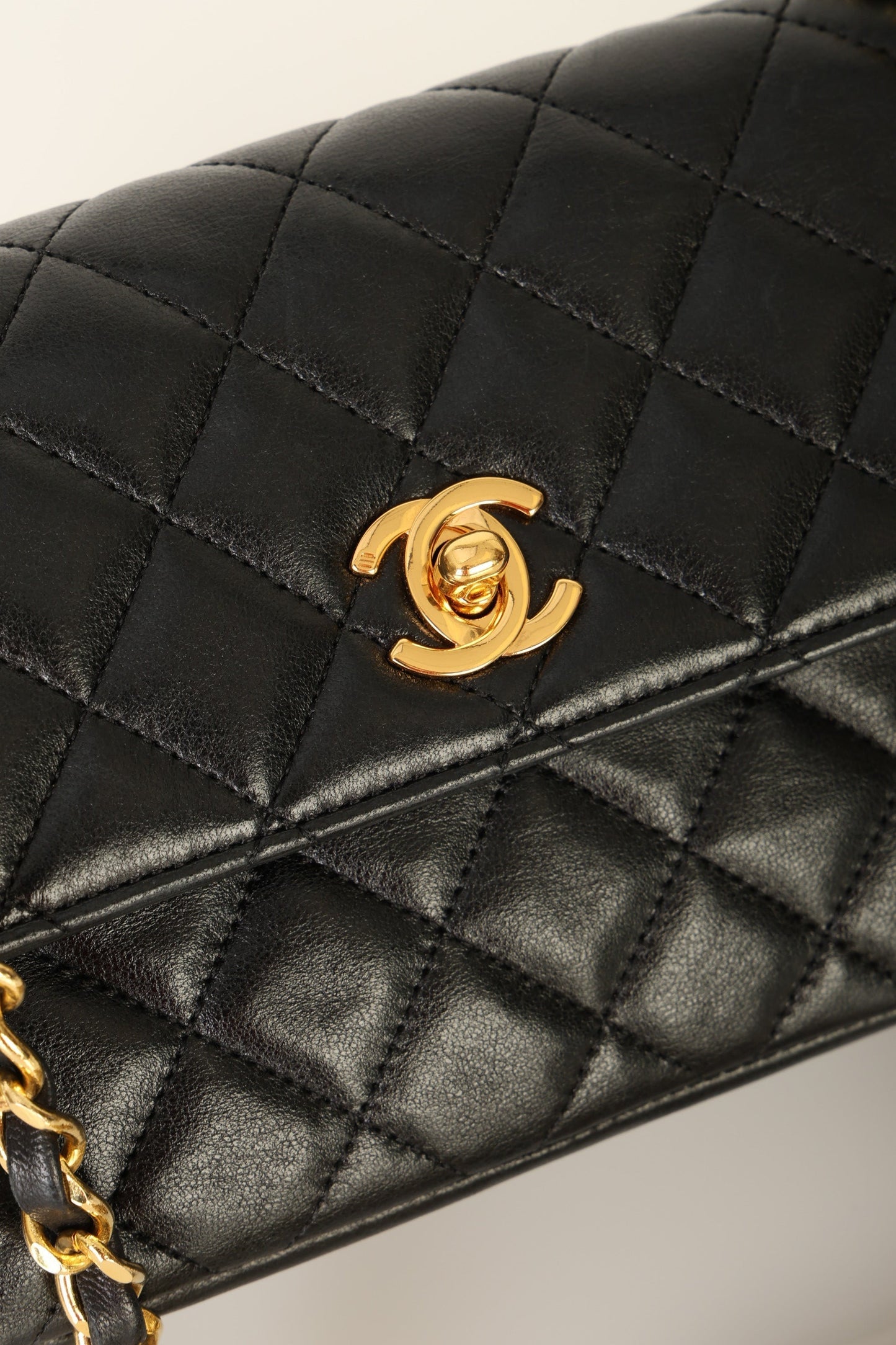 Chanel 1989 Lambskin Mini Flap Bag