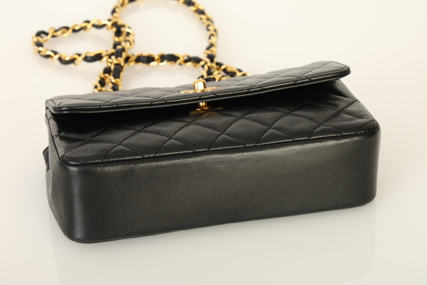Chanel 1989 Lambskin Mini Flap Bag
