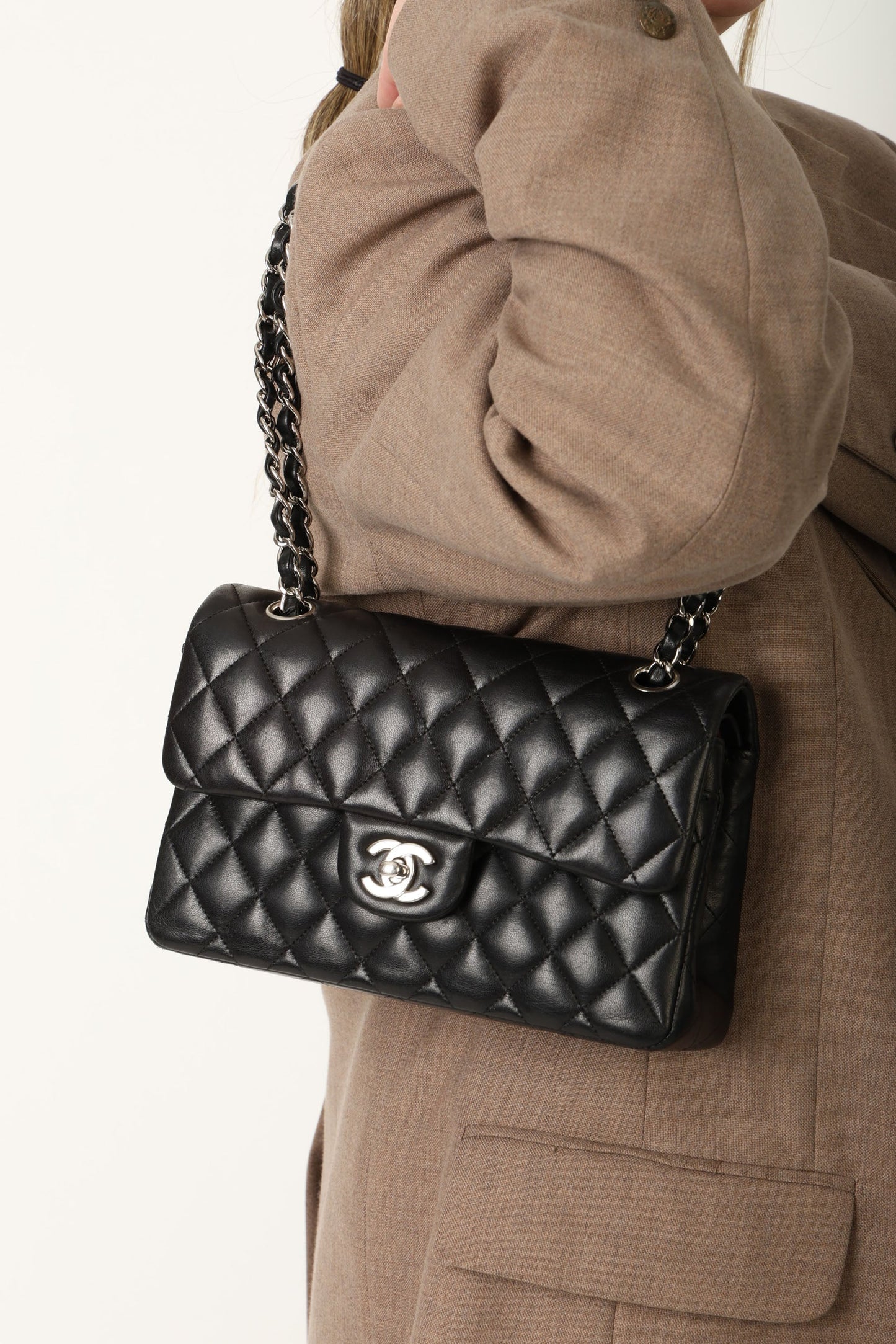 Chanel 2014 Lambskin Small Double Flap