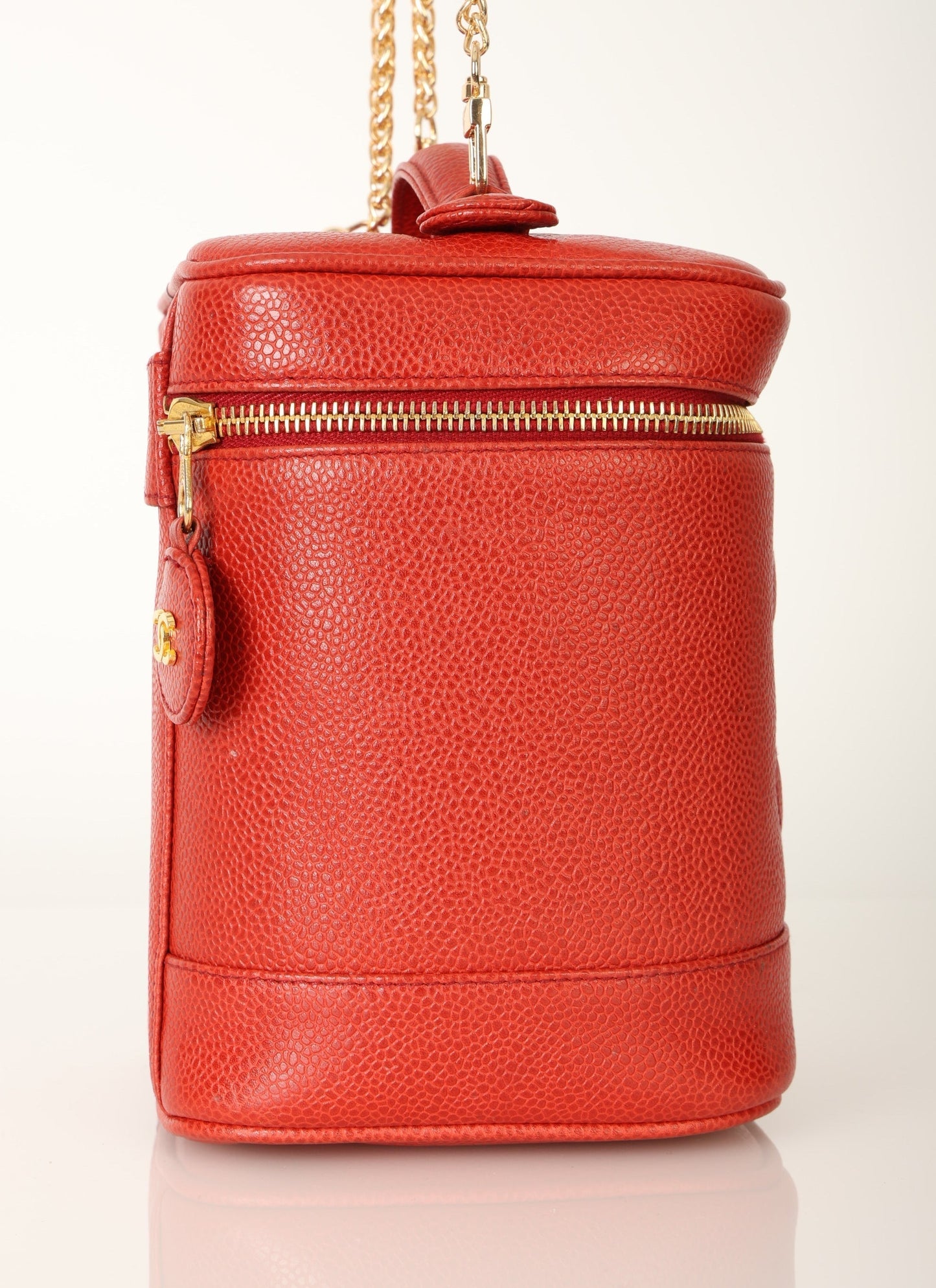 Chanel 1994 Caviar Red Vanity