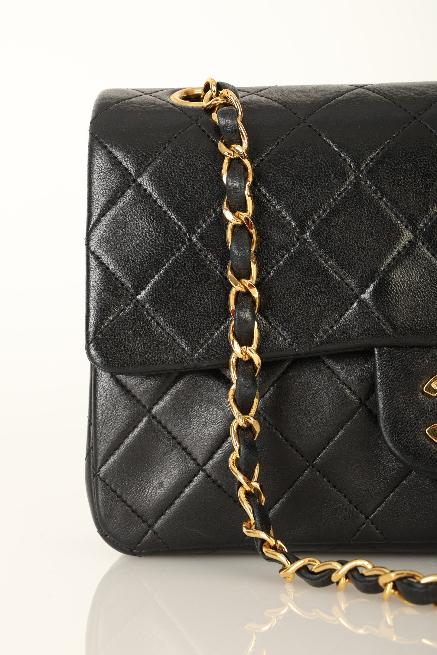 Chanel 1989 Lambskin Small Double Flap