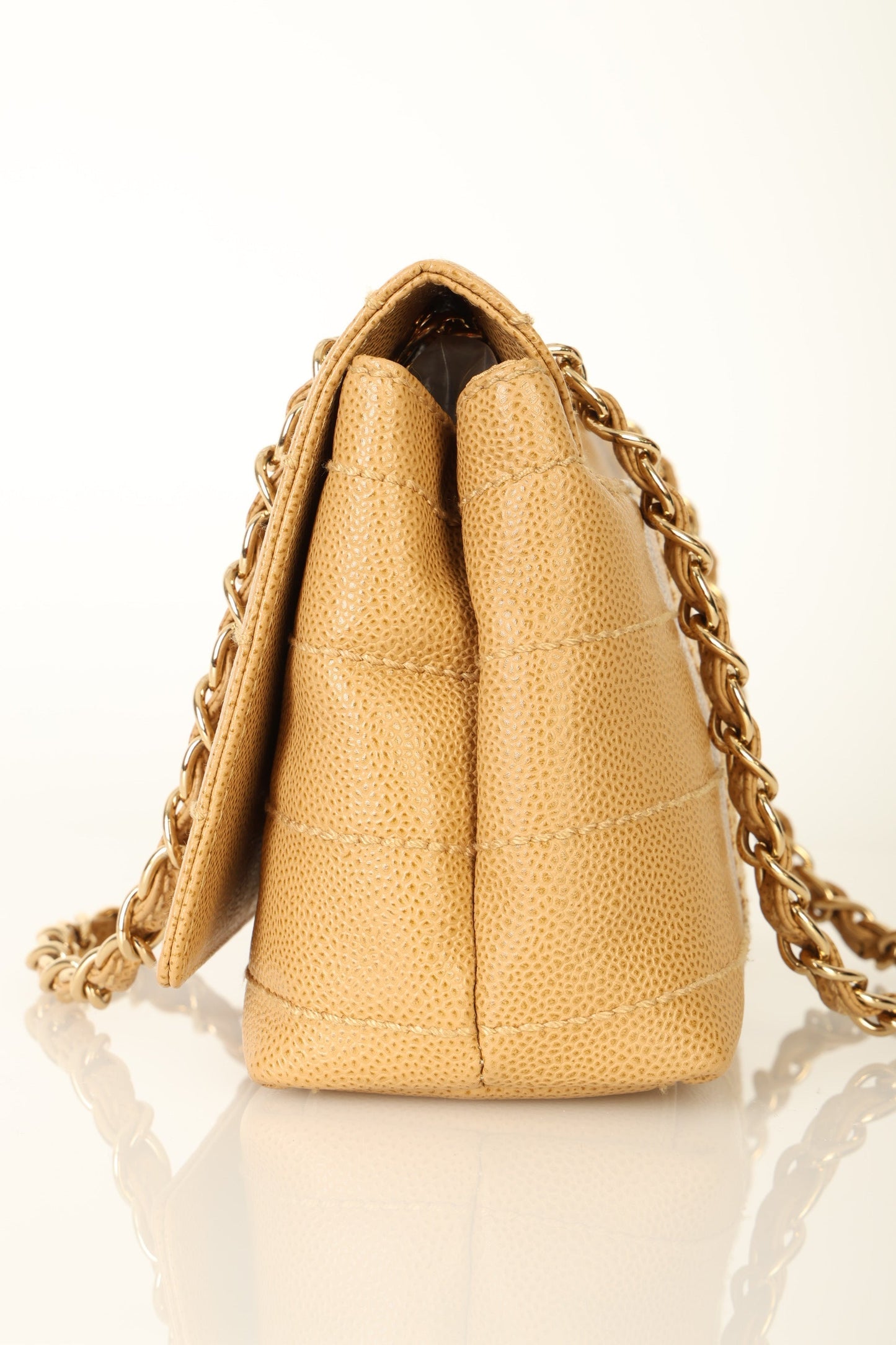 Chanel 2002 Caviar Full Flap