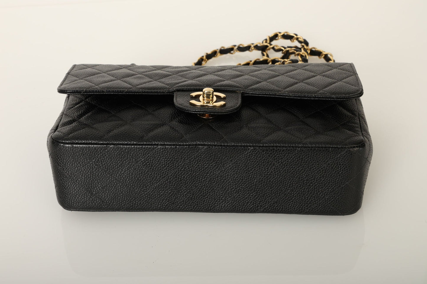 Chanel 2003 Caviar Medium Double Flap