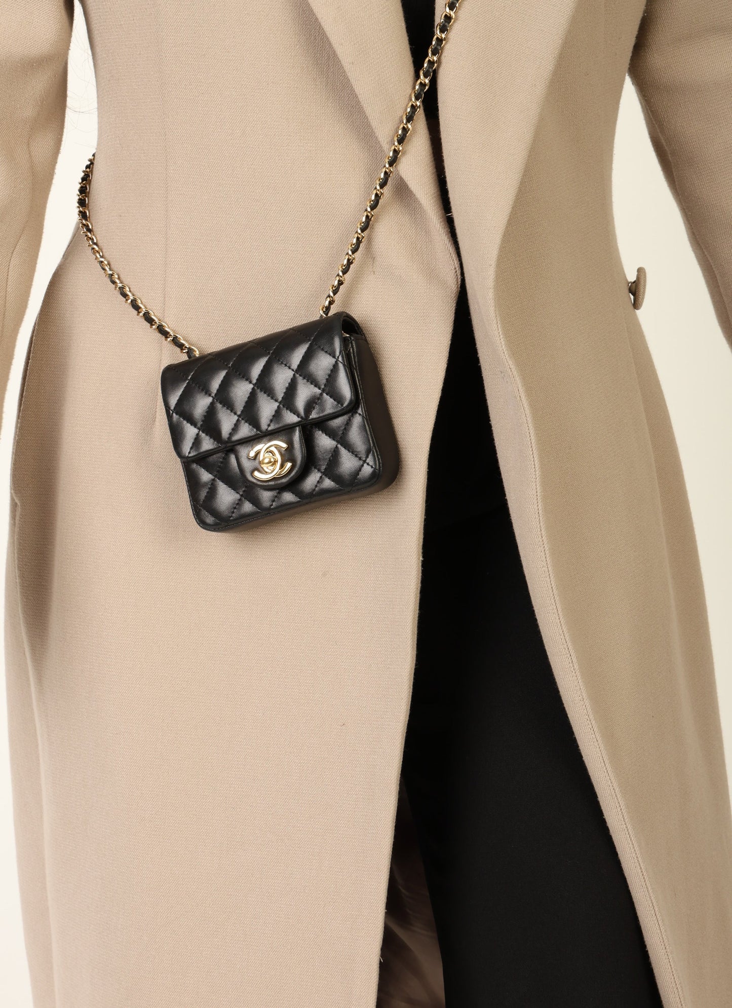 Chanel 2005 Lambskin Nano Square Flap