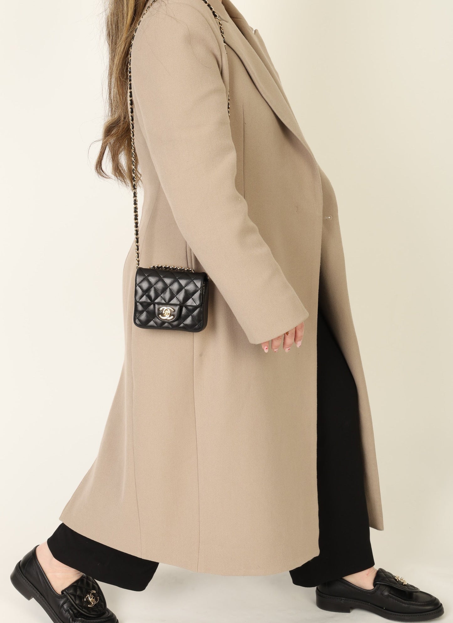 Chanel 2005 Lambskin Nano Square Flap