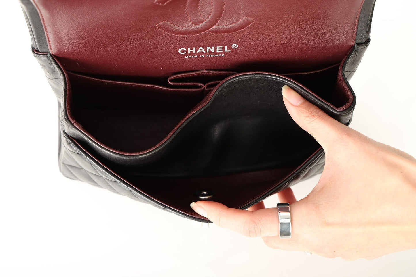 Chanel 2014 Lambskin Small Double Flap