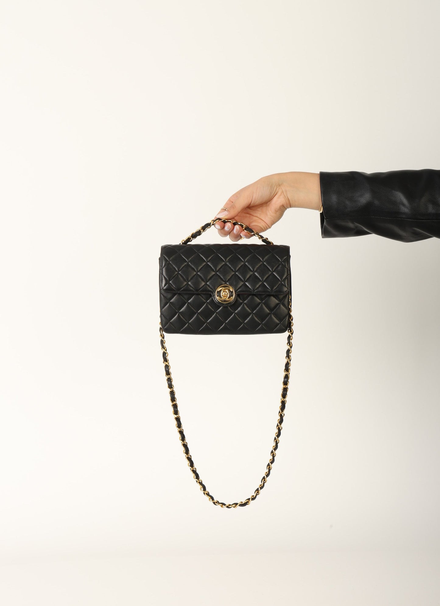 Chanel 1991 Lambskin Mini Single Flap