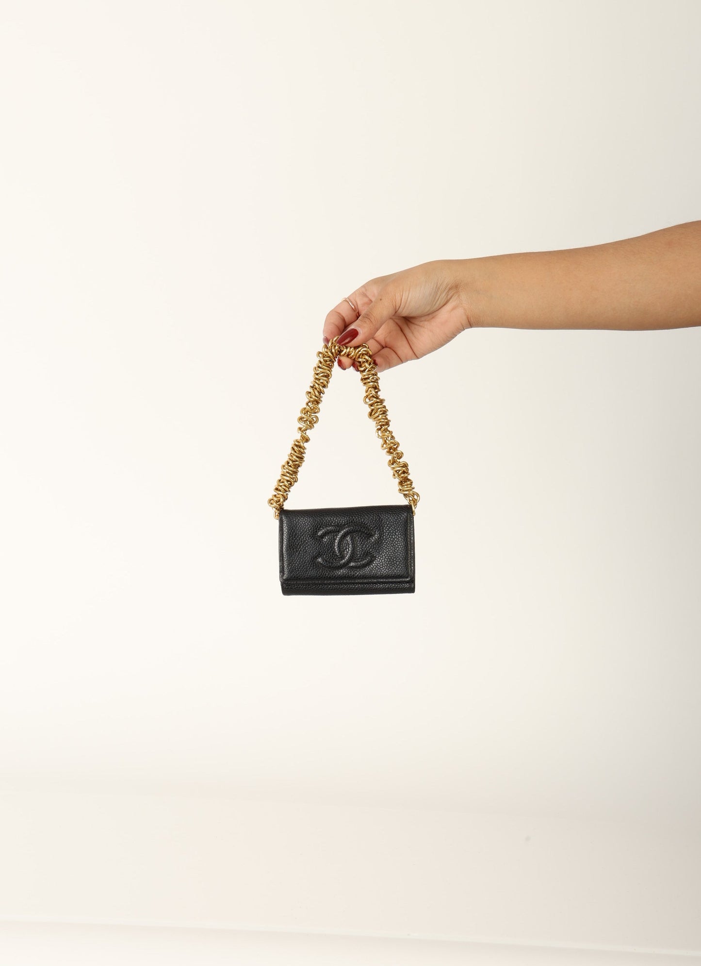 Chanel 1997 Caviar Key Case