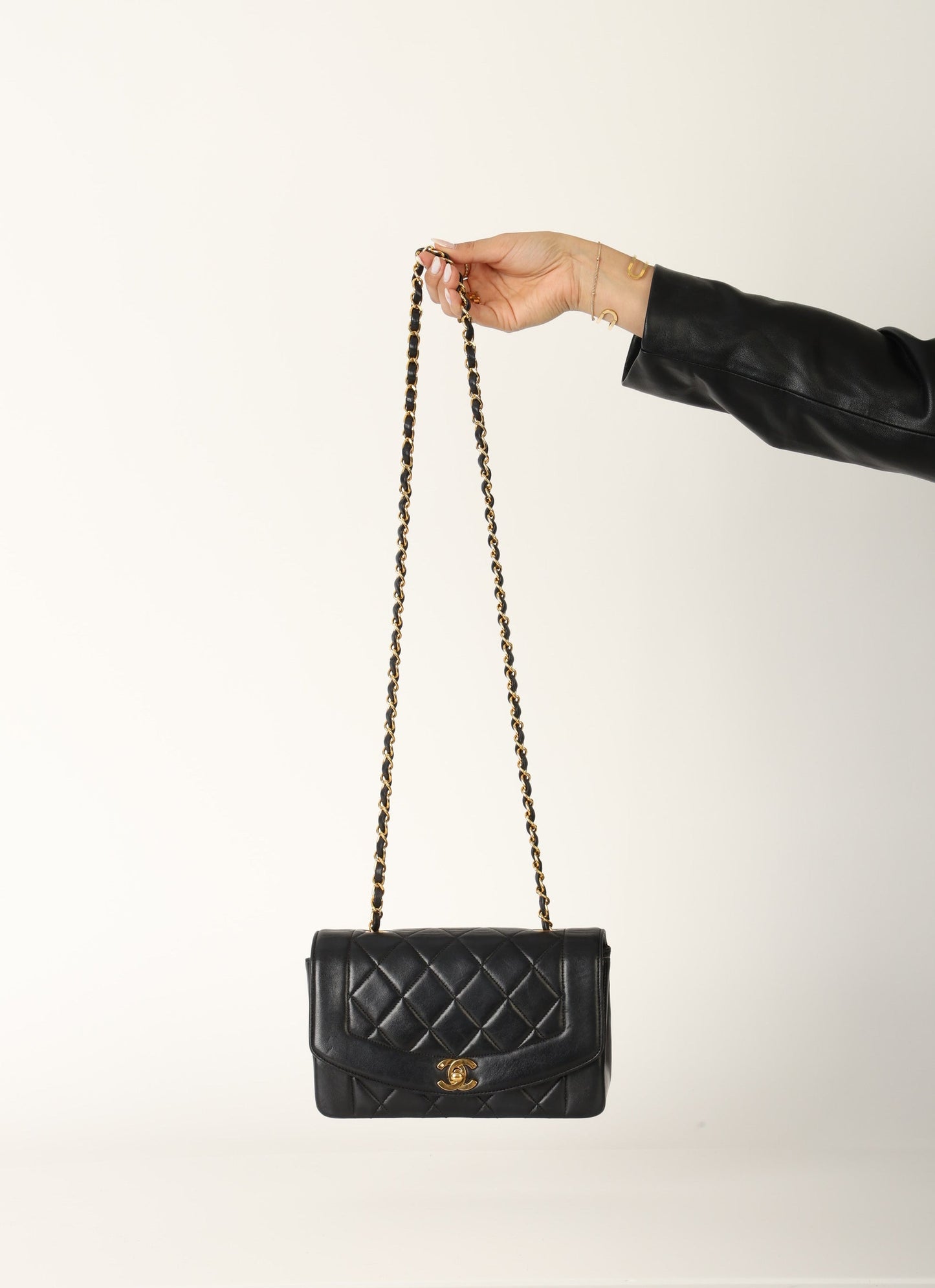 Chanel 1991 Small Lambskin Diana