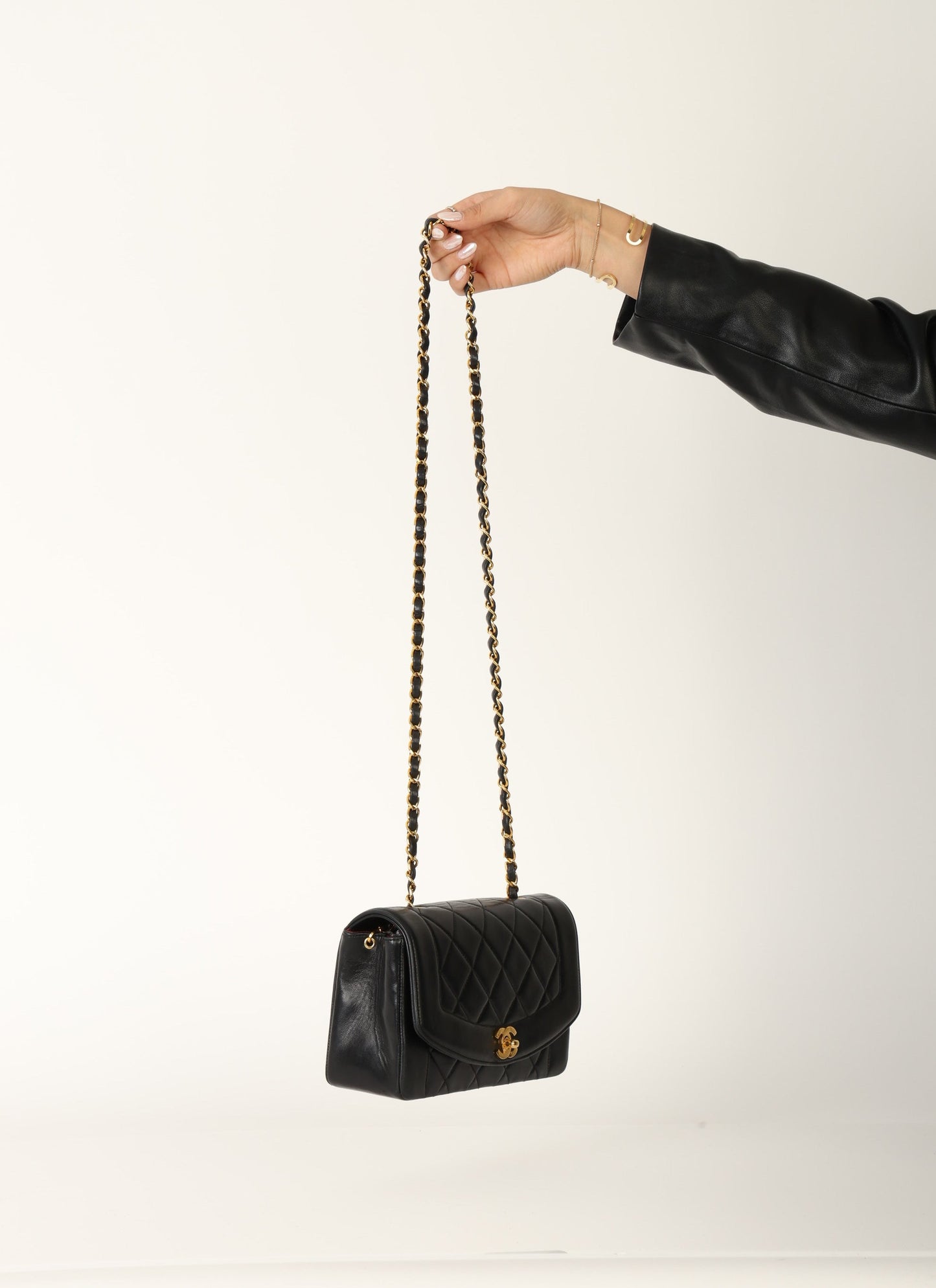 Chanel 1991 Small Lambskin Diana