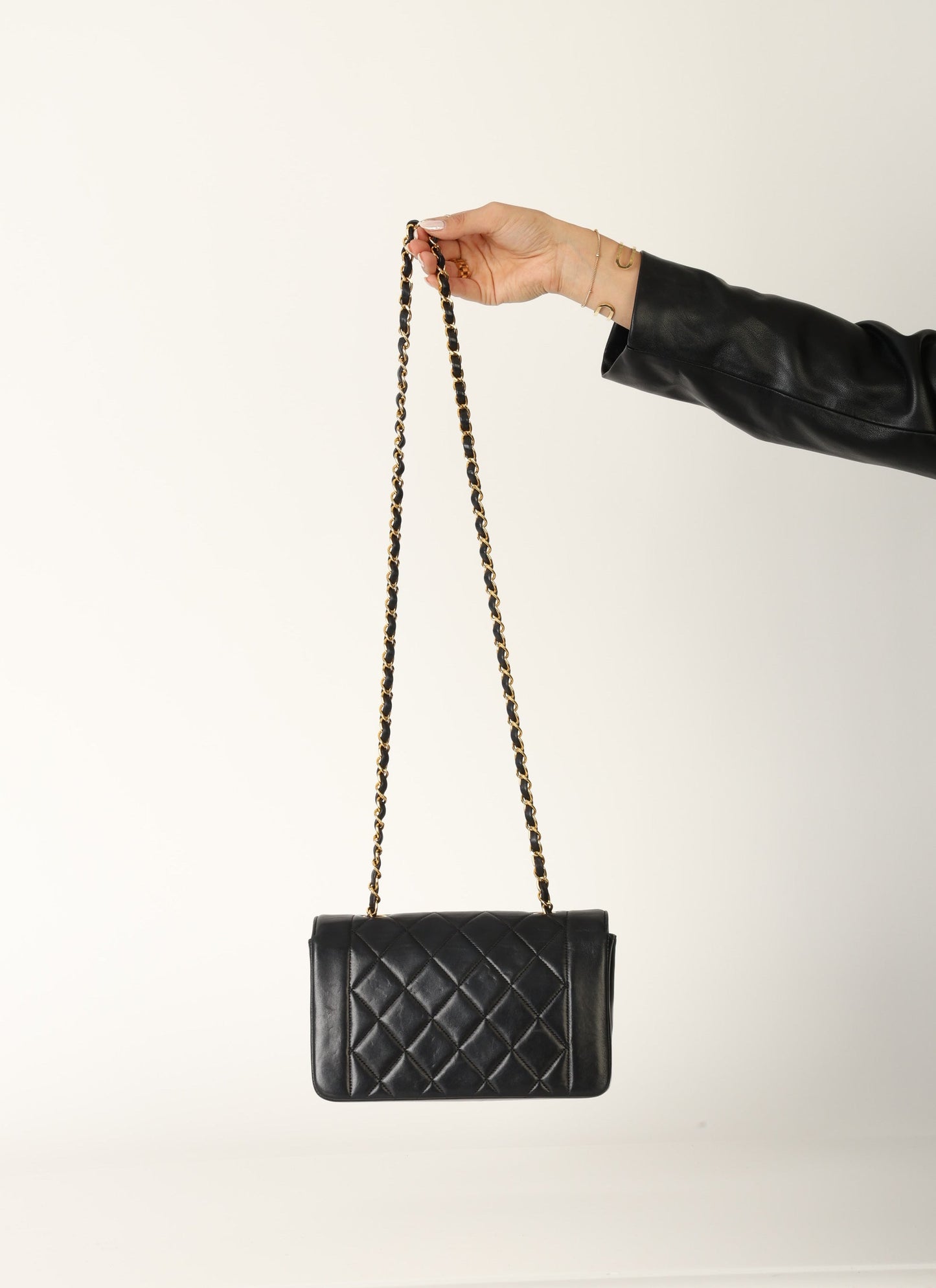 Chanel 1991 Small Lambskin Diana