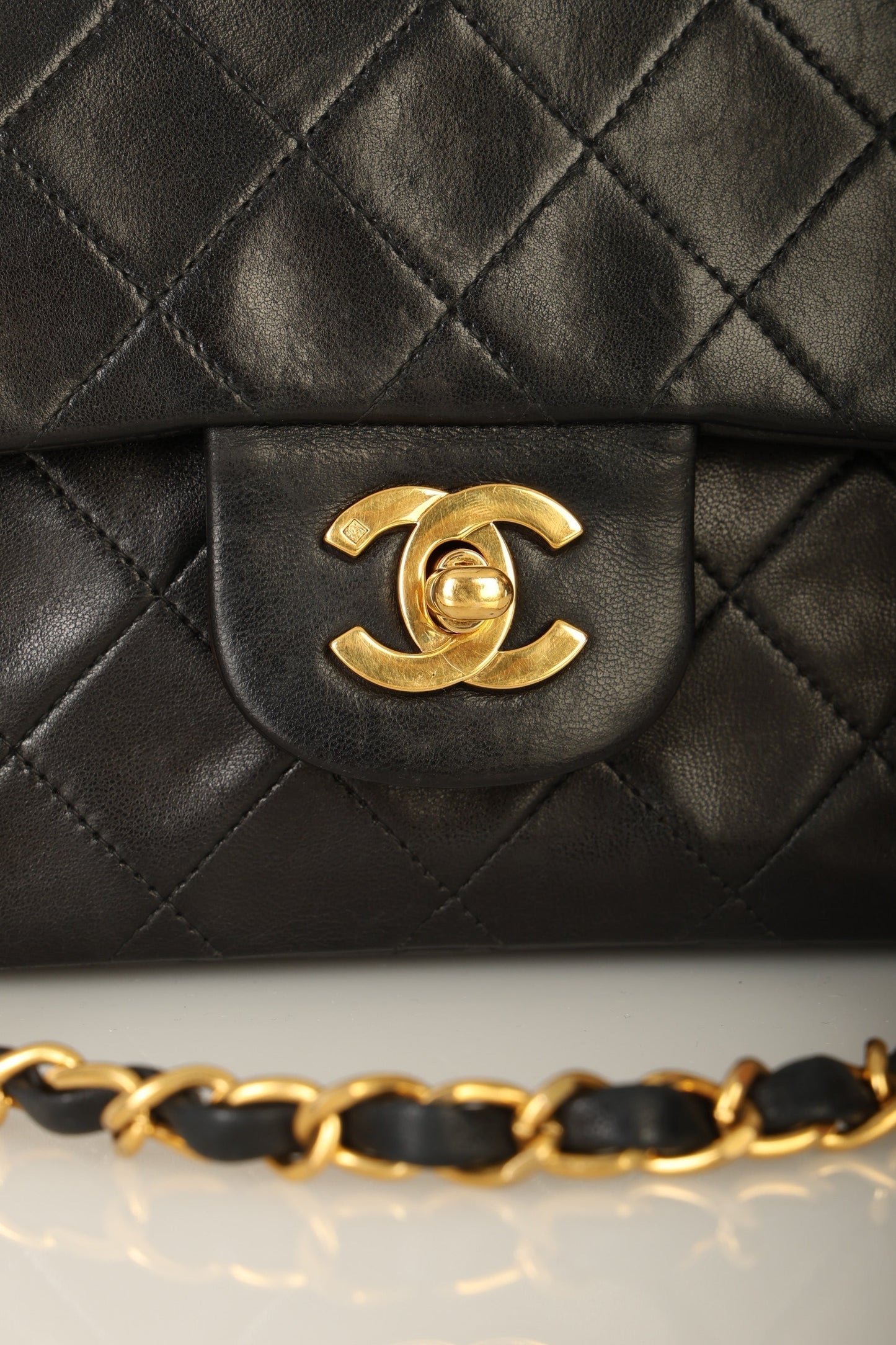 Chanel 1994 Lambskin Small Double Flap
