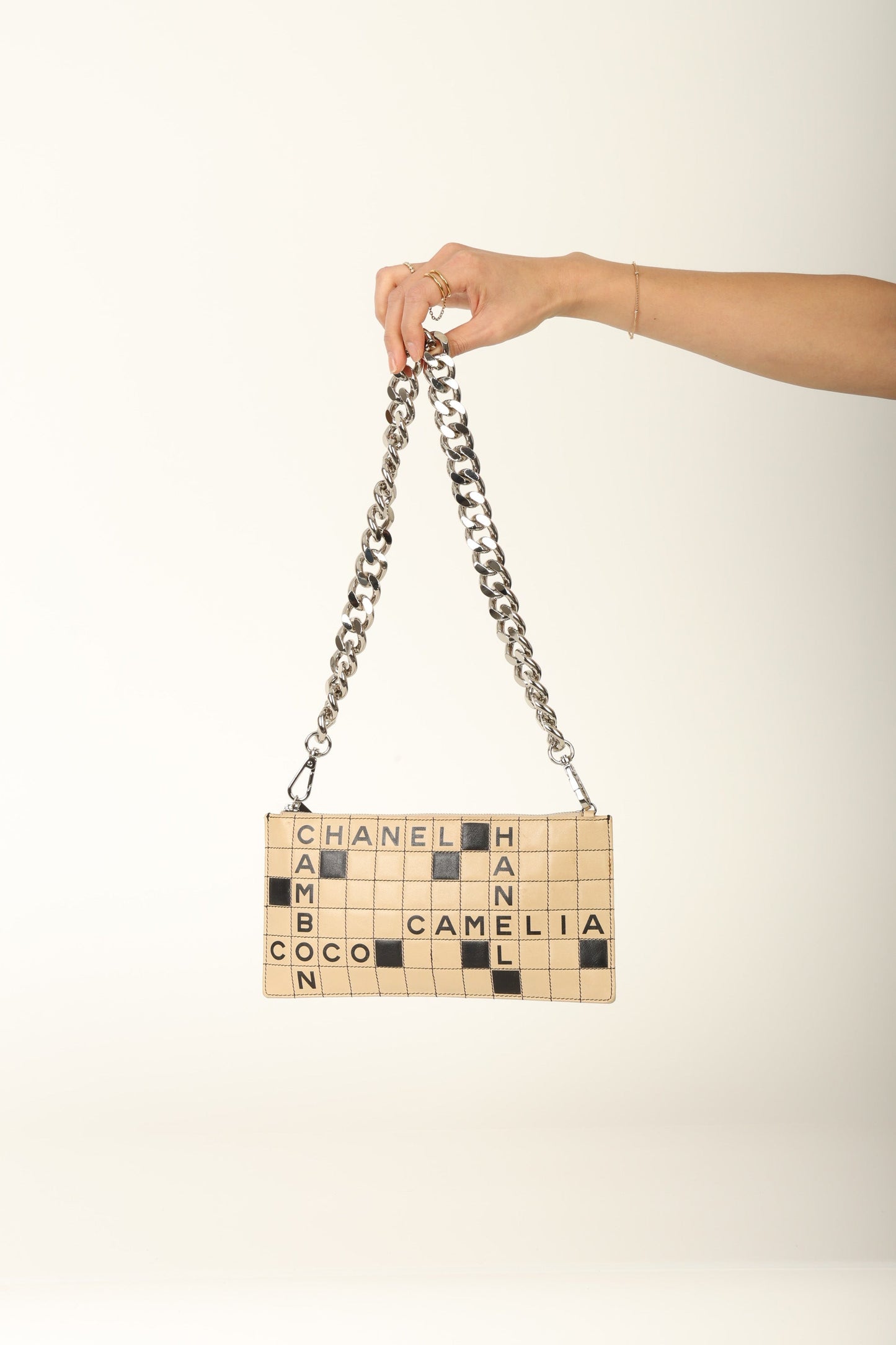 Chanel 2004 Crossword Pochette