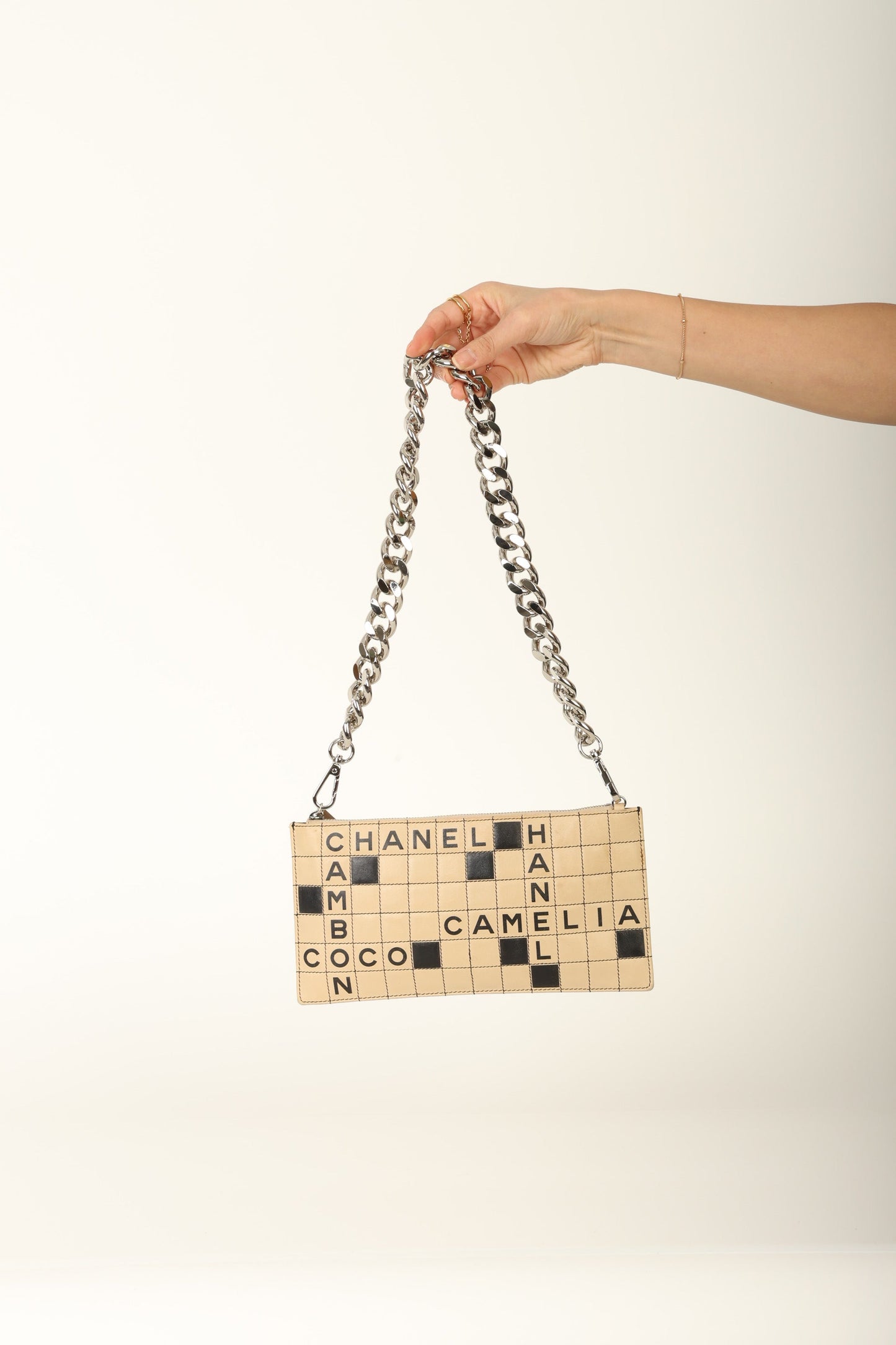 Chanel 2004 Crossword Pochette