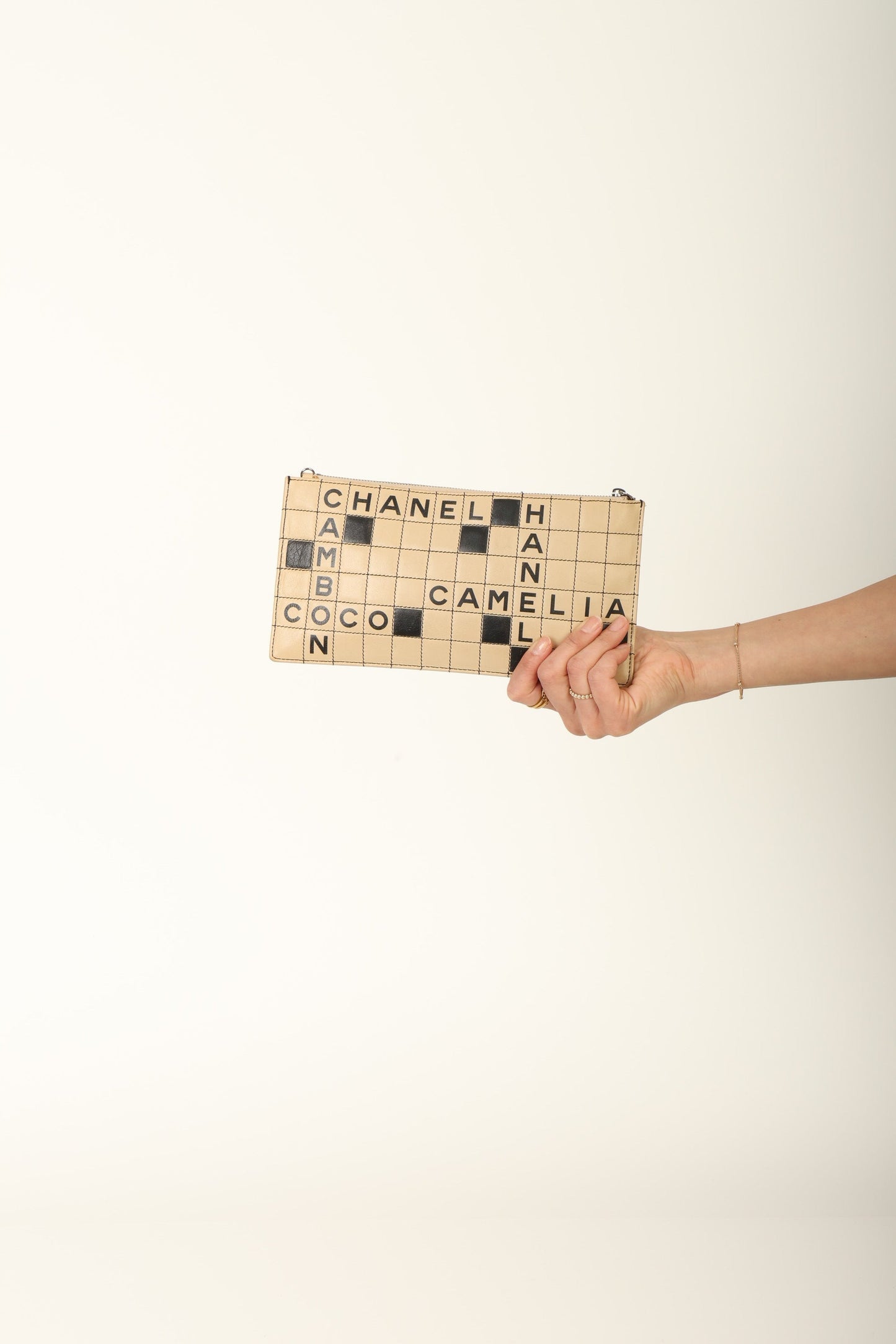 Chanel 2004 Crossword Pochette