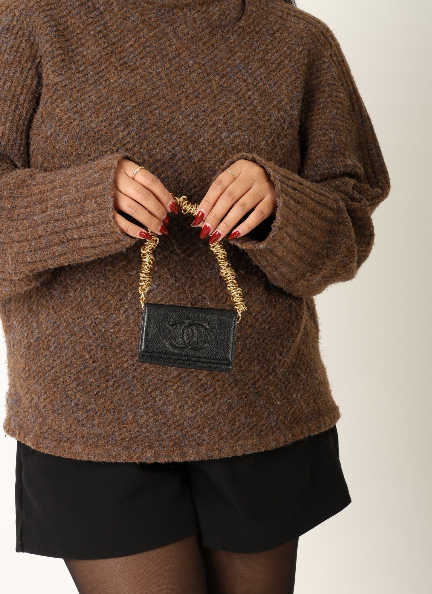Chanel 1997 Caviar Key Case