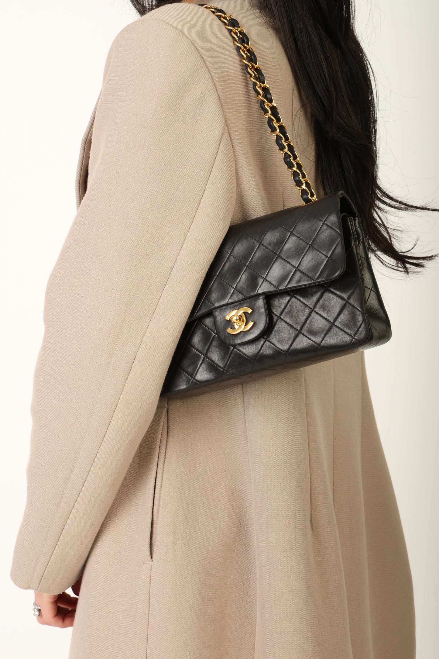 Chanel 1994 Lambskin Small Double Flap