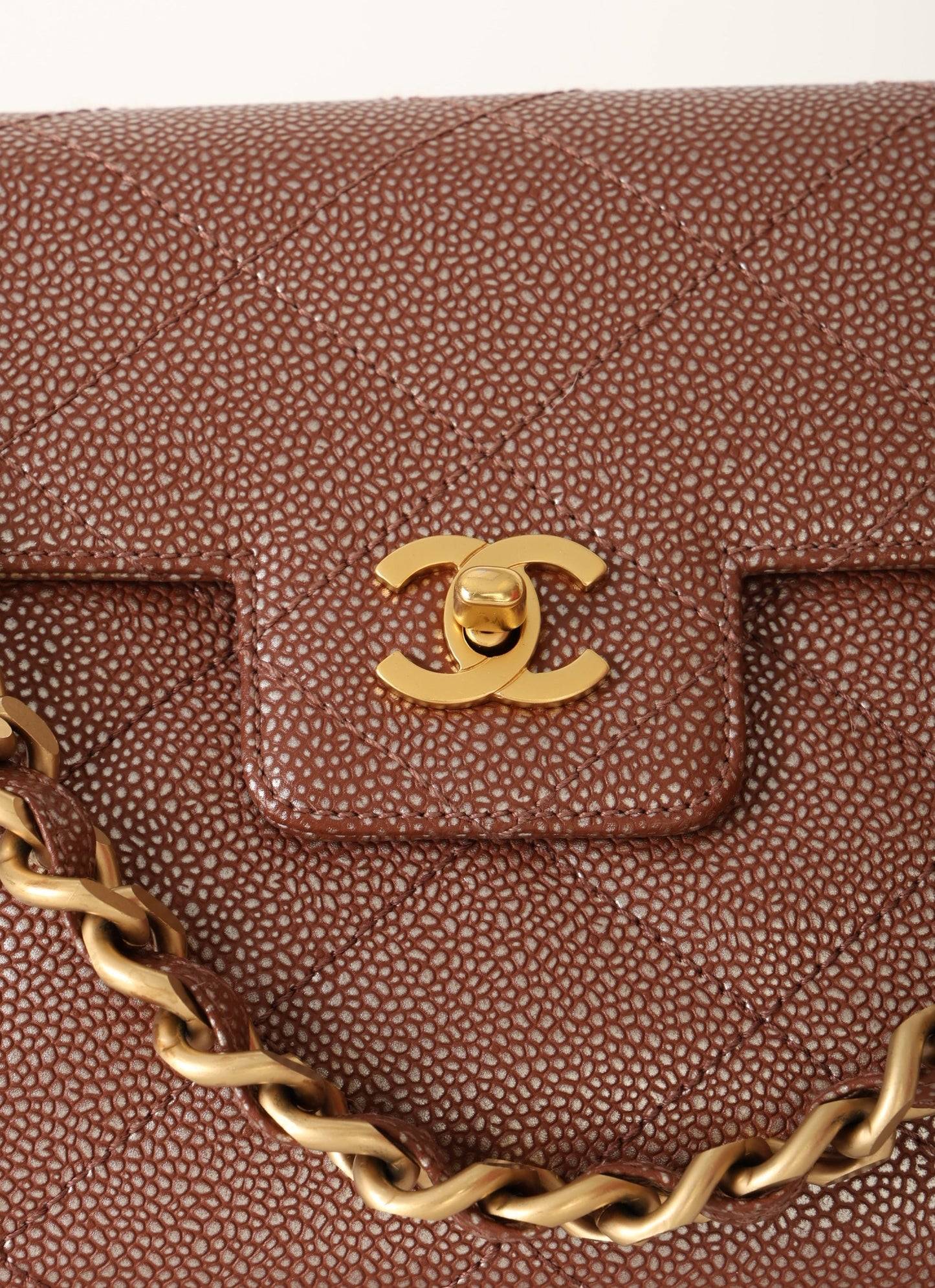 Chanel 2000 Iridescent Caviar Flap Bag