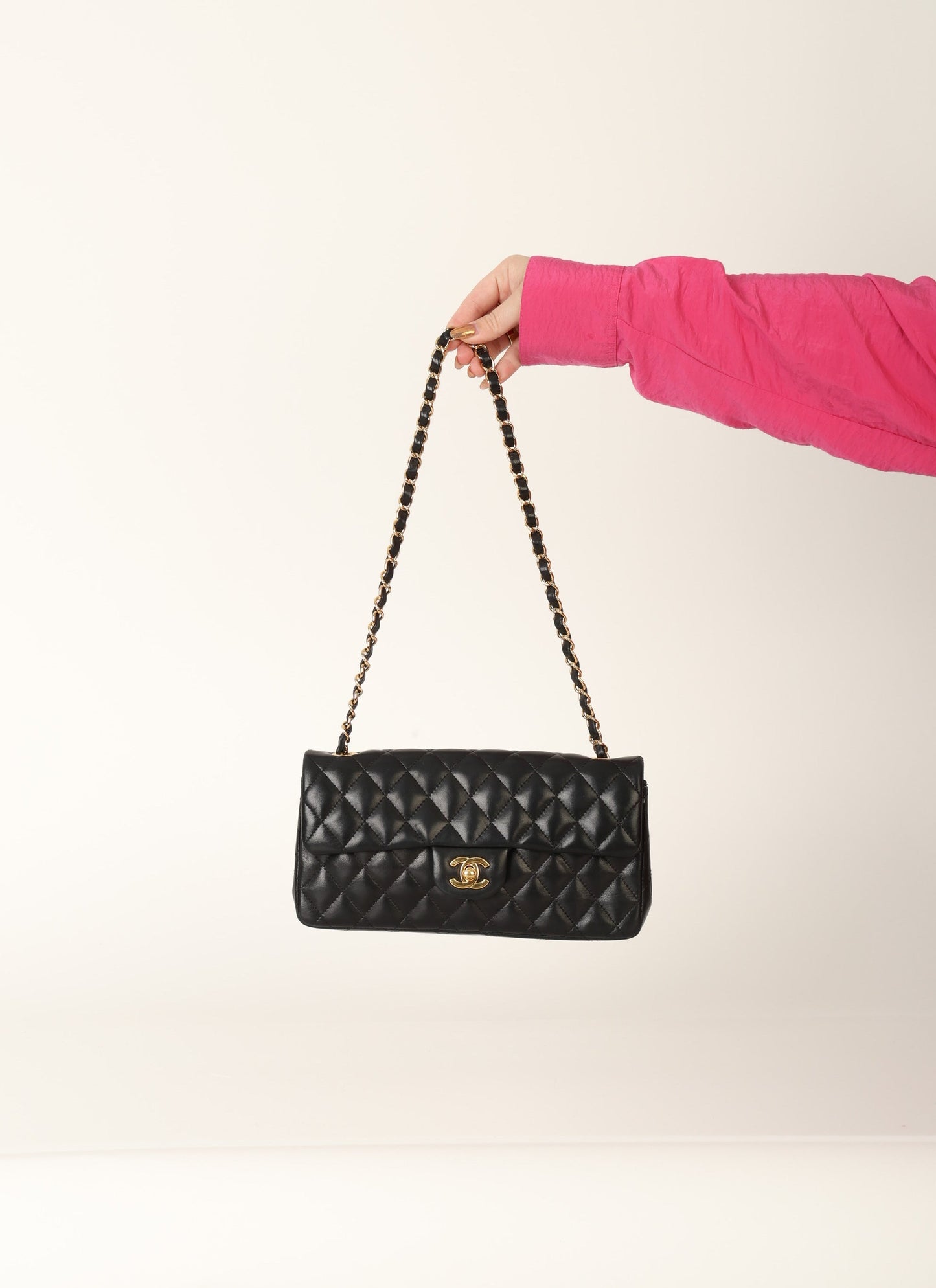 Chanel 2006 Lambskin East West Flap