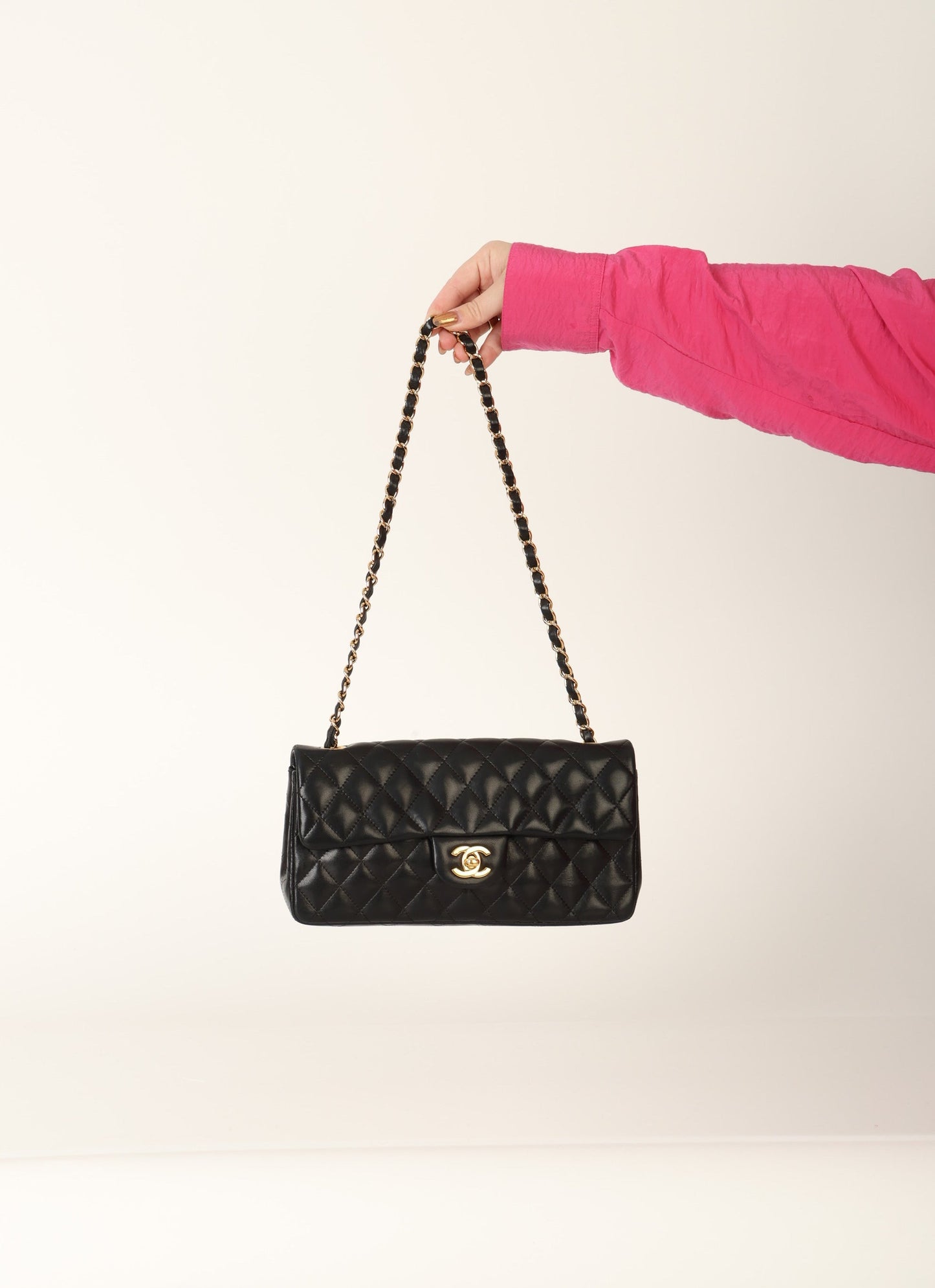 Chanel 2006 Lambskin East West Flap