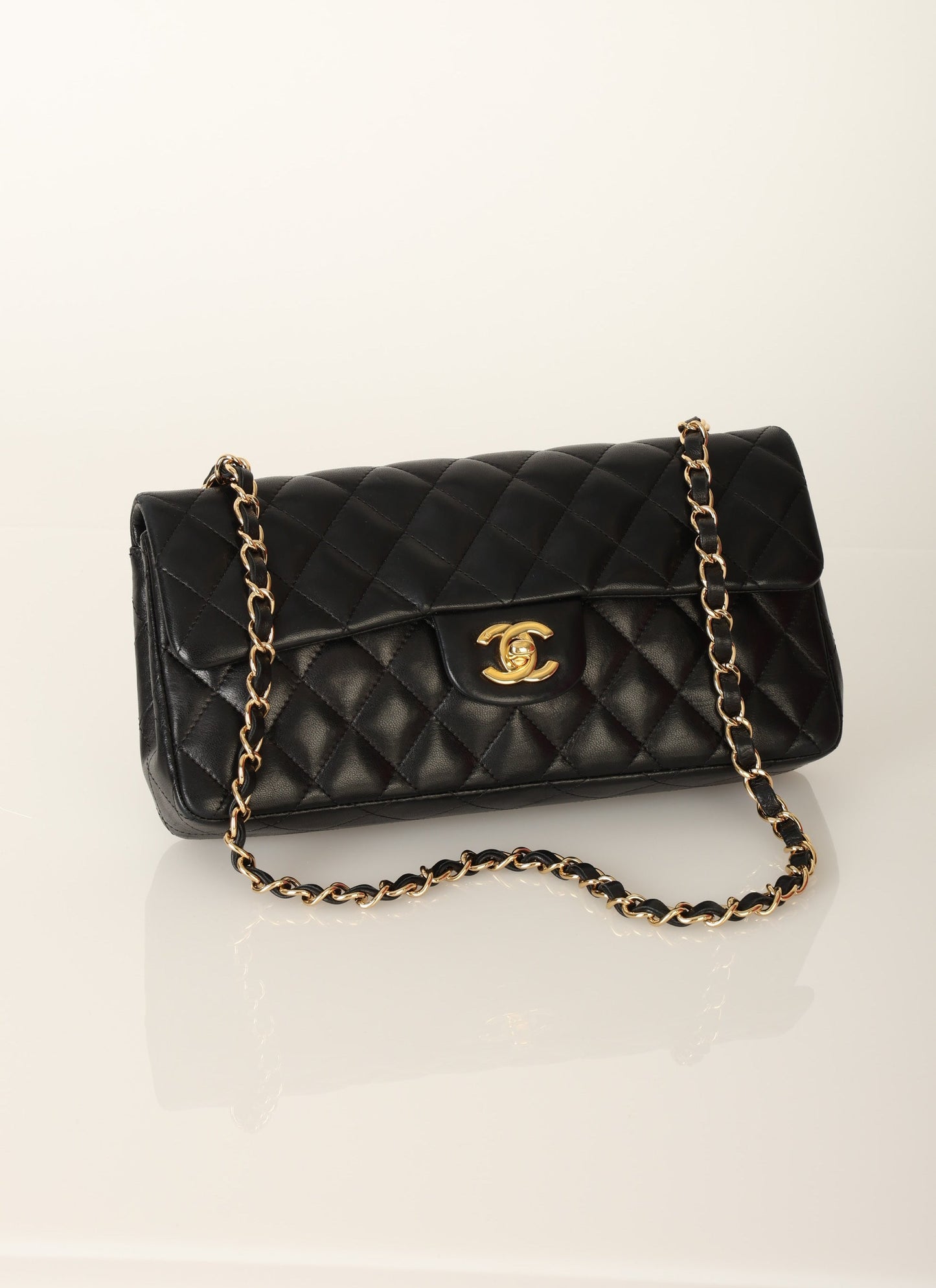 Chanel 2006 Lambskin East West Flap