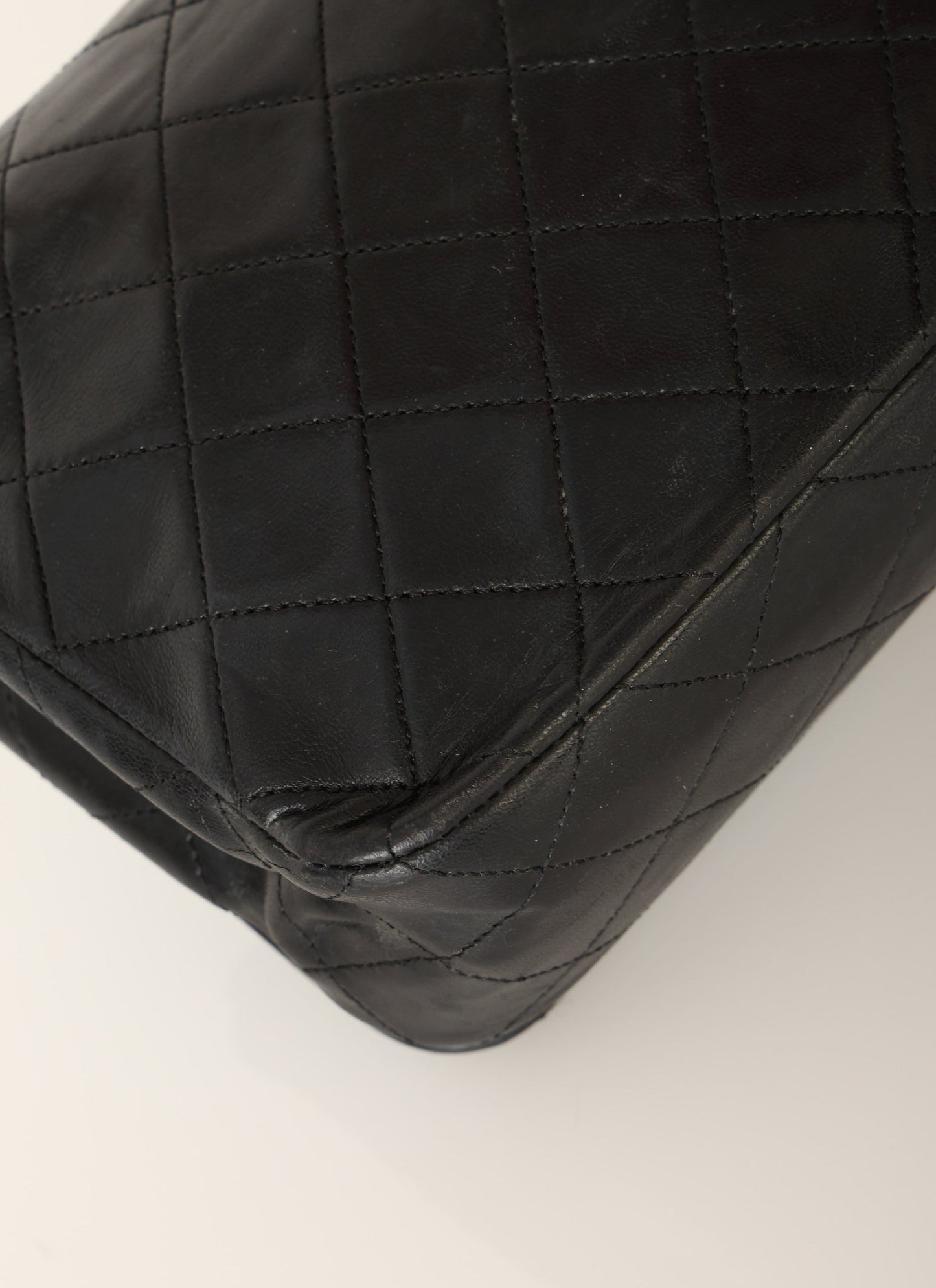 Chanel 1989 Lambskin Turnlock Medium Full Flap