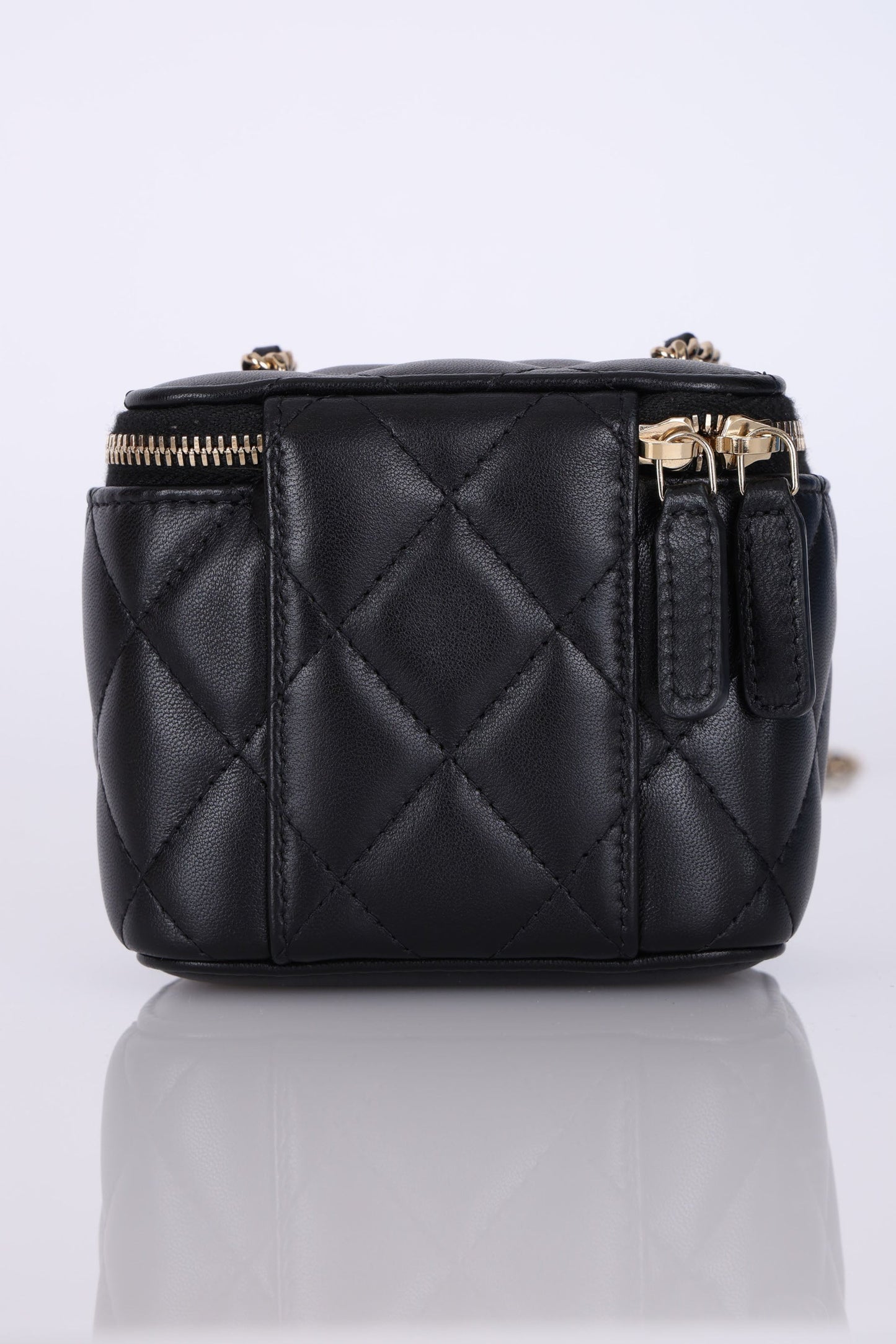 Chanel 2021 Lambskin Mini Vanity Bag