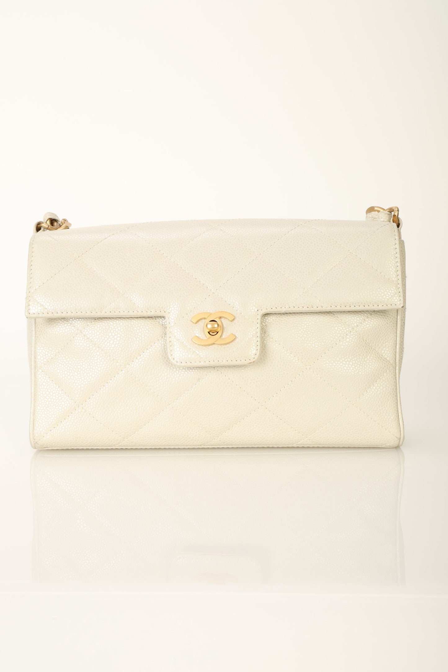Chanel 2000 Caviar Iridescent Shoulder Bag