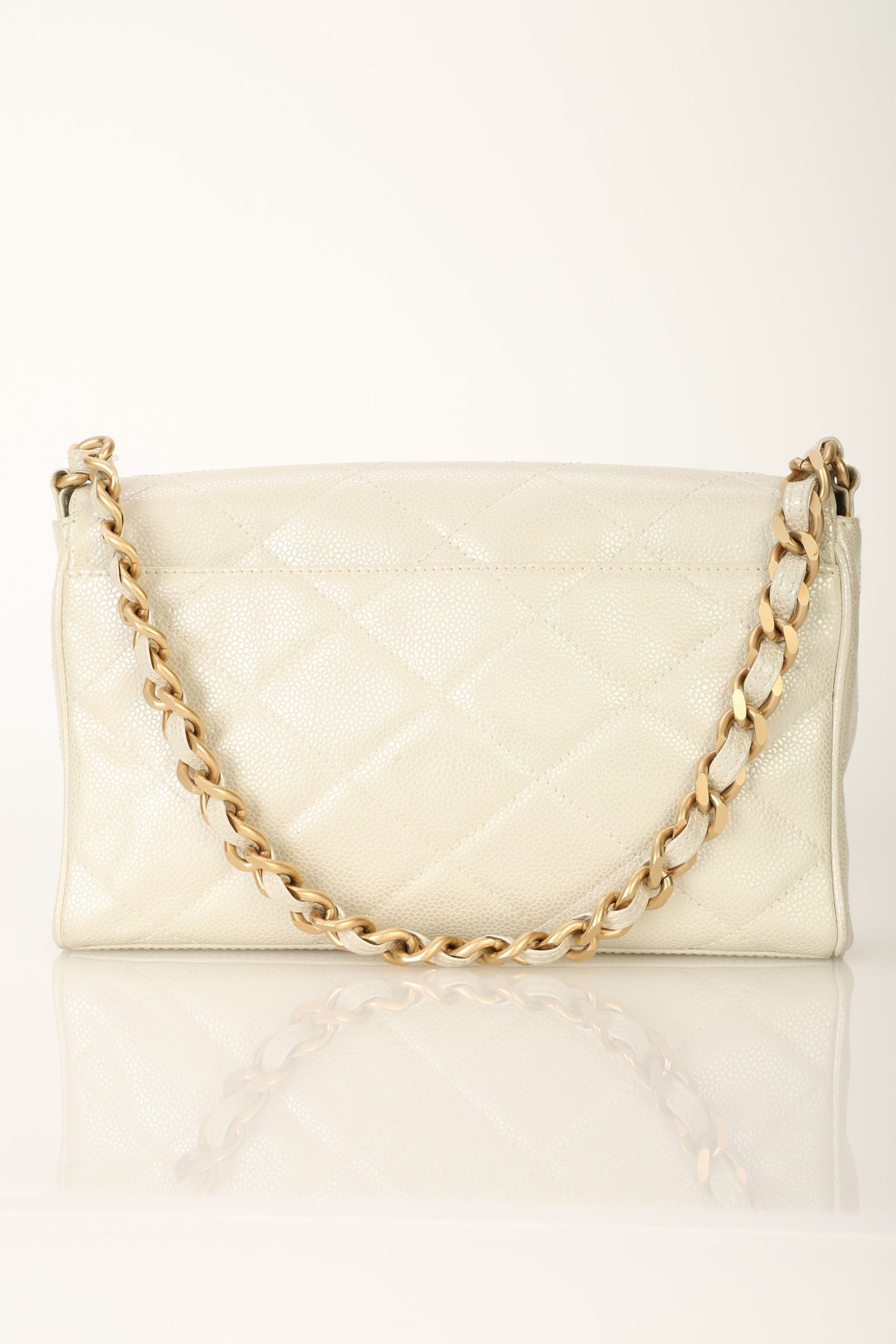 Chanel 2000 Caviar Iridescent Shoulder Bag