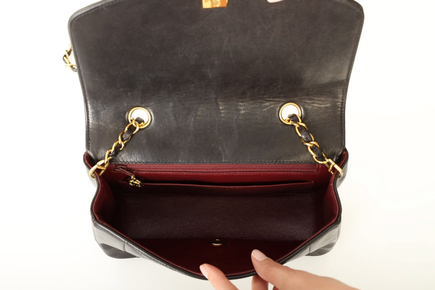 Chanel 1994 Lambskin Small Diana