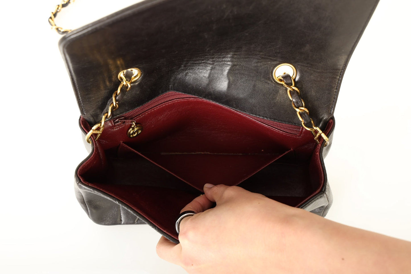 Chanel 1994 Lambskin Small Diana