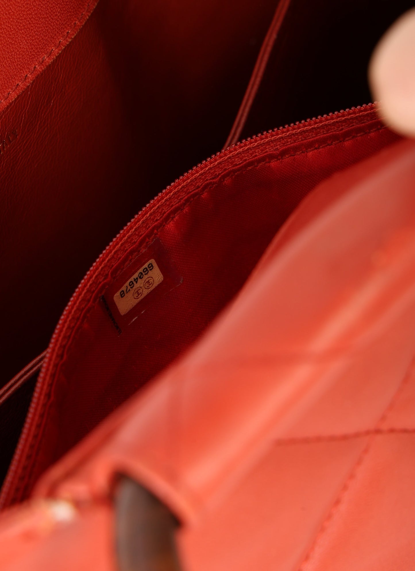 Chanel 2000 Calfskin Wood Acrylic Tote