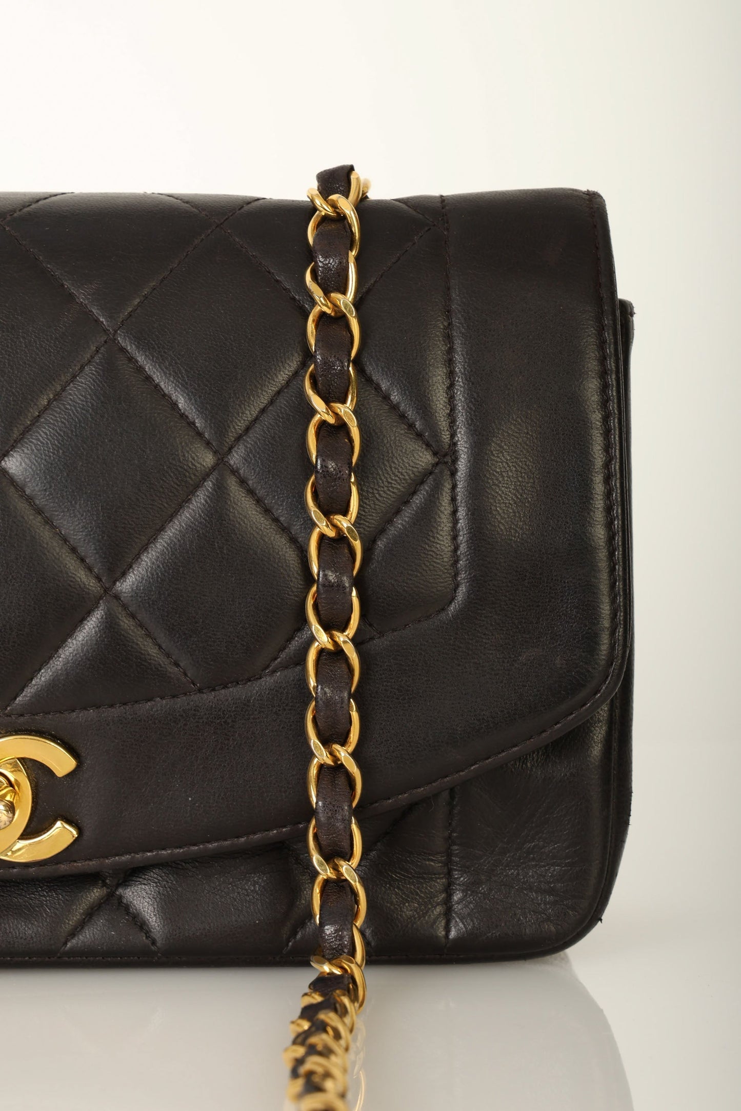 Chanel 1994 Lambskin Small Diana