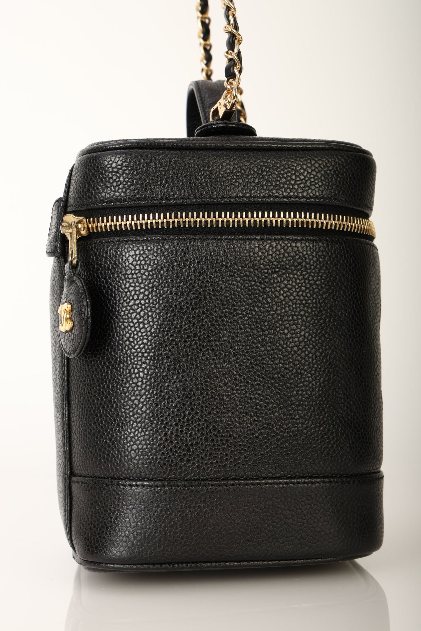 Chanel 1994 Caviar Vanity Bag w/ Chain