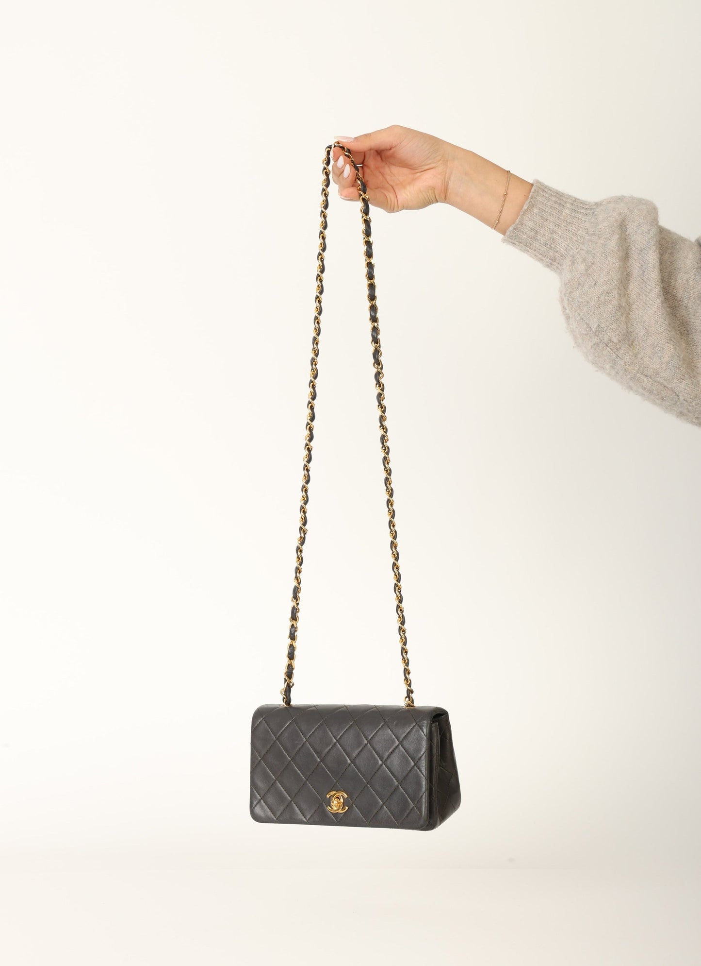 Chanel 1989 Lambskin Mini Full Flap