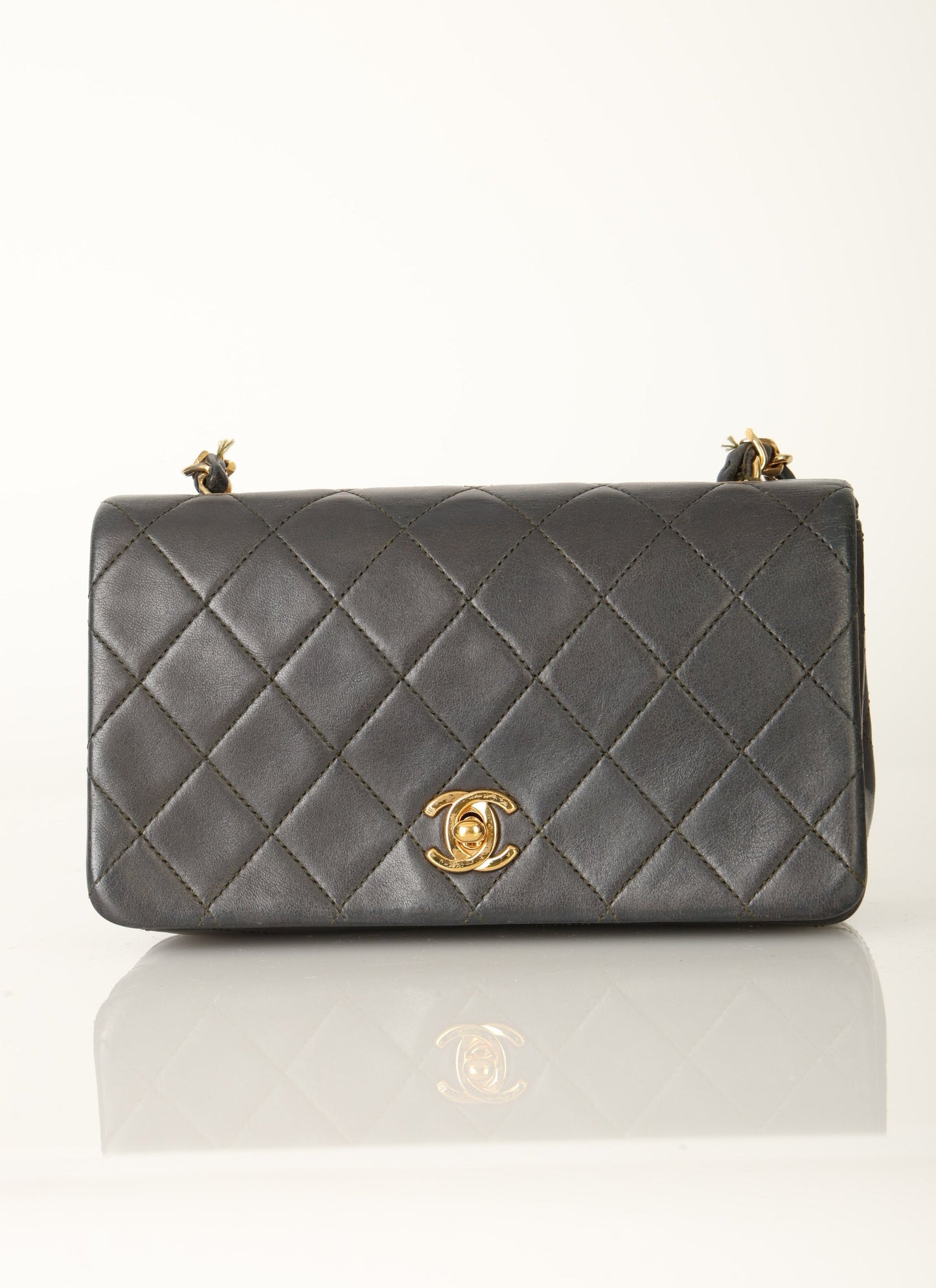 Chanel 1989 Lambskin Mini Full Flap