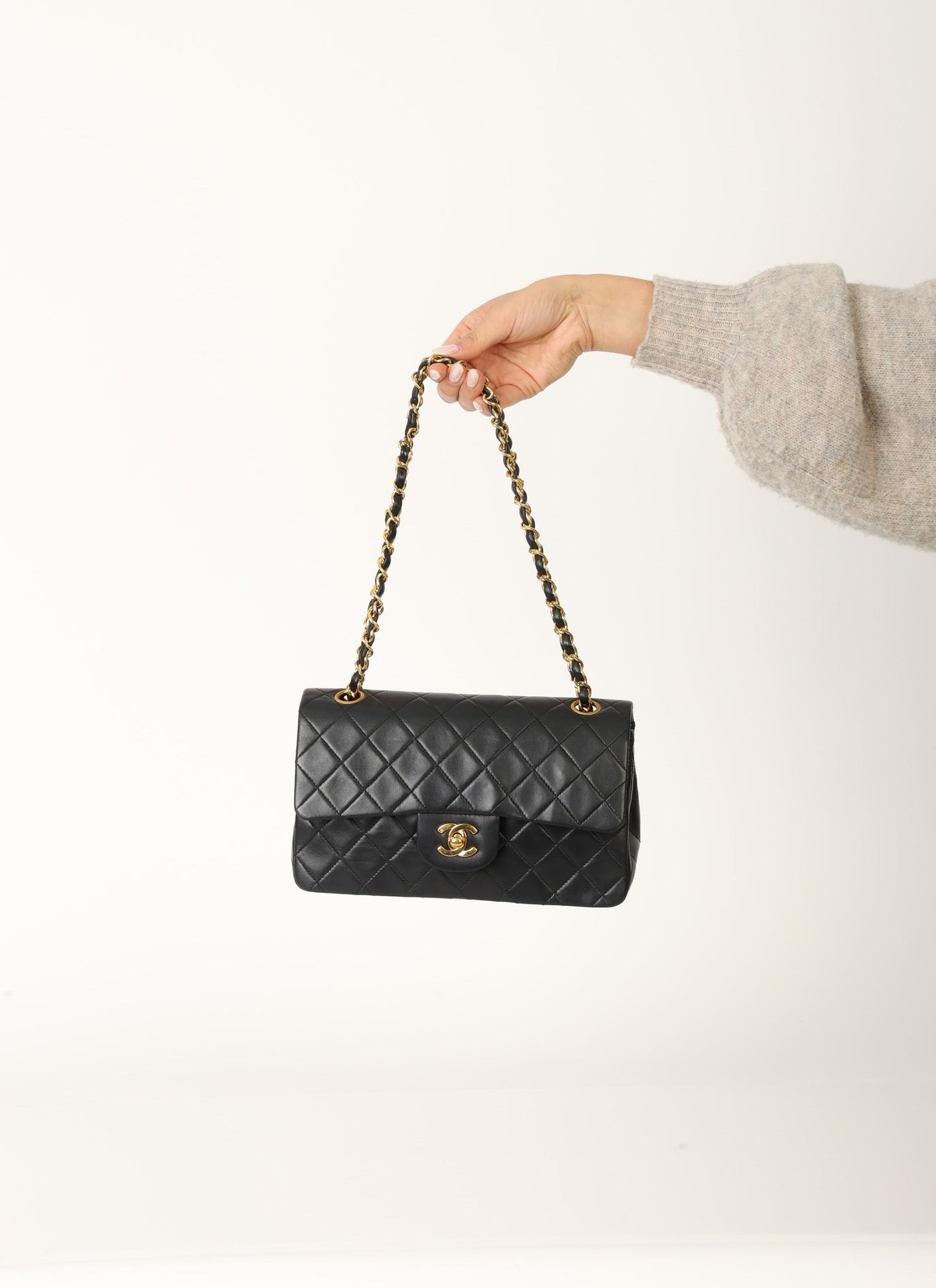 Chanel 1989 Lambskin Small Double Flap