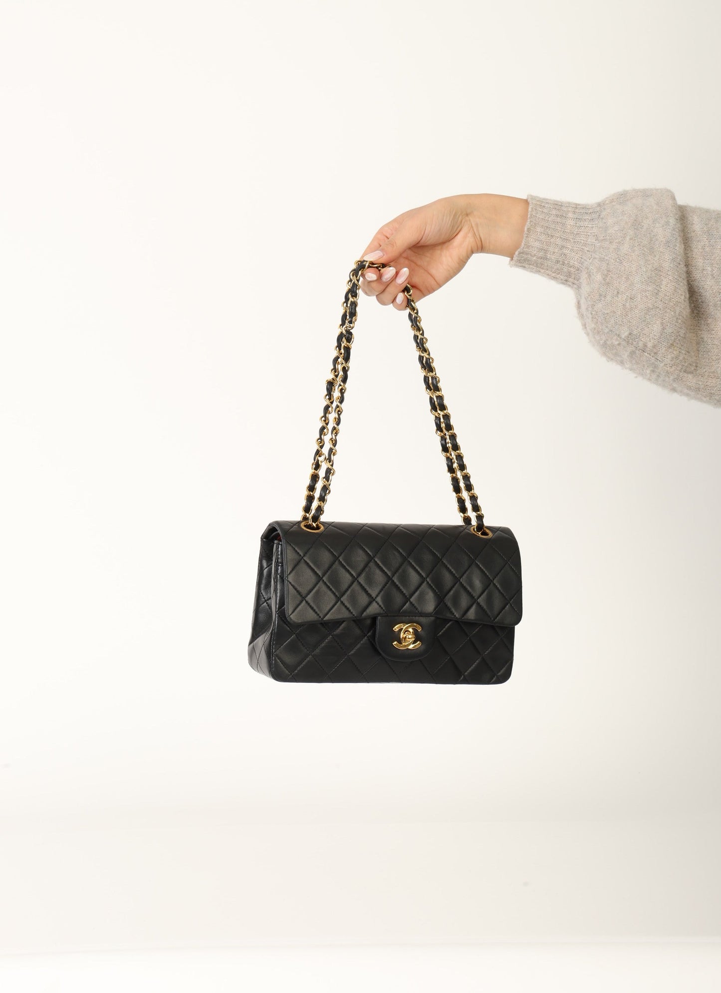 Chanel 1989 Lambskin Small Double Flap