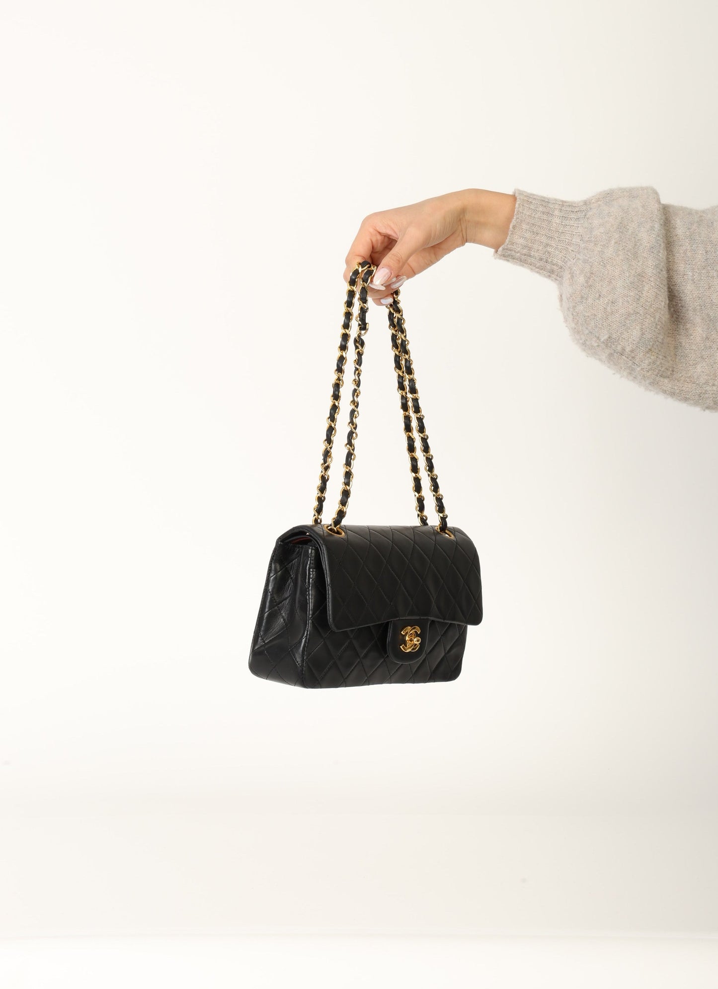 Chanel 1989 Lambskin Small Double Flap