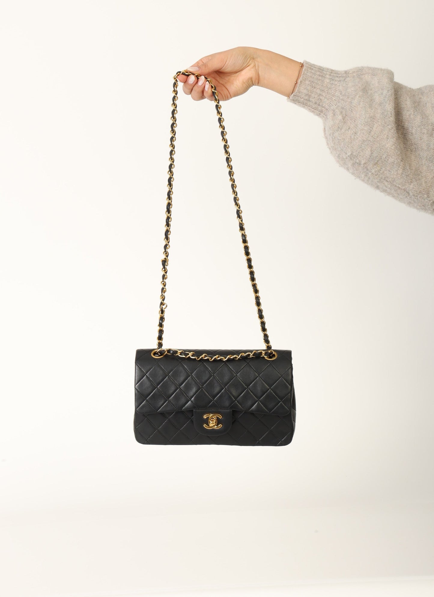 Chanel 1989 Lambskin Small Double Flap